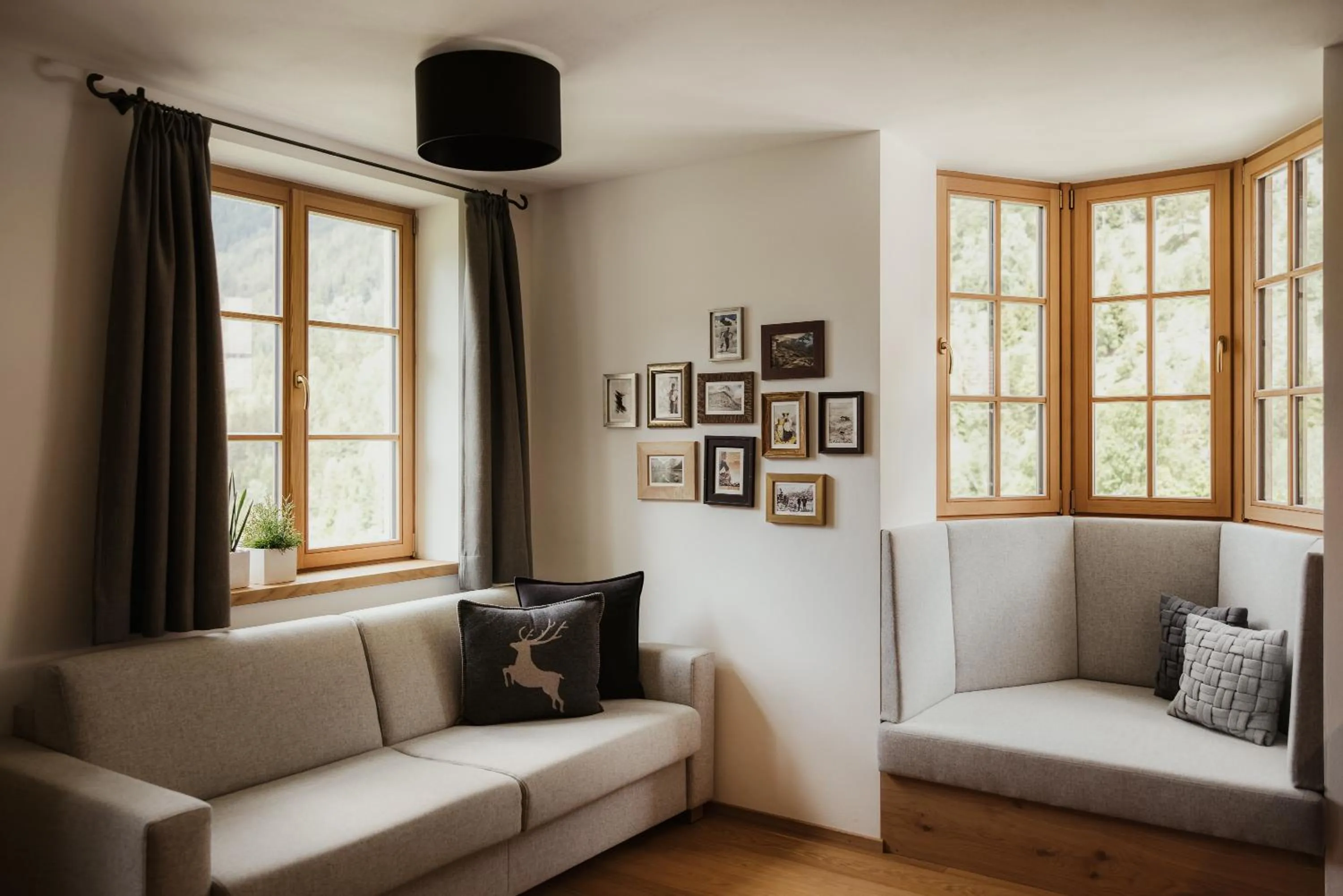 Living room in Halbwöhrerhof
