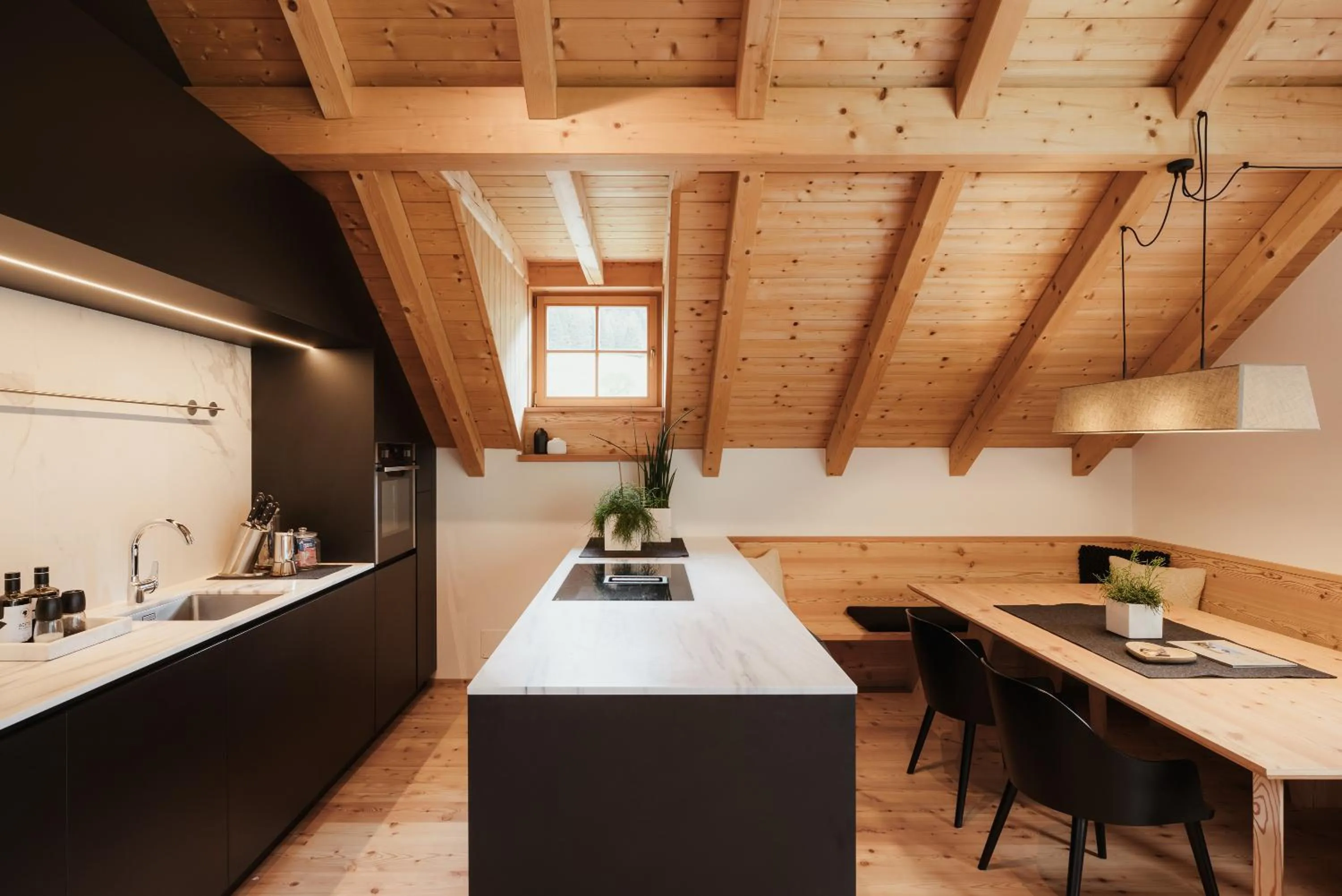 Dining area in Halbwöhrerhof