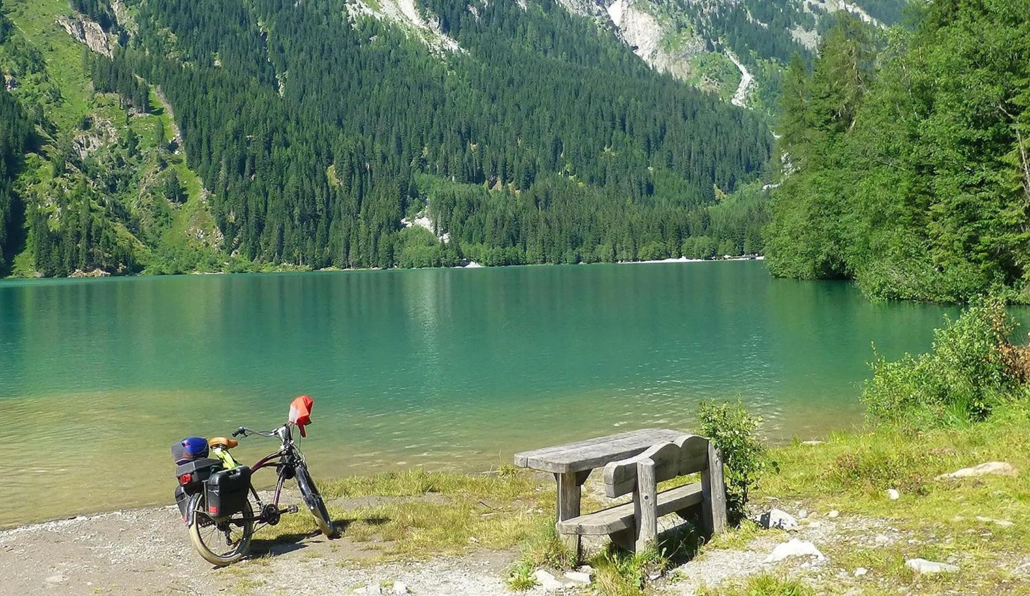 Natural landscape in Halbwöhrerhof
