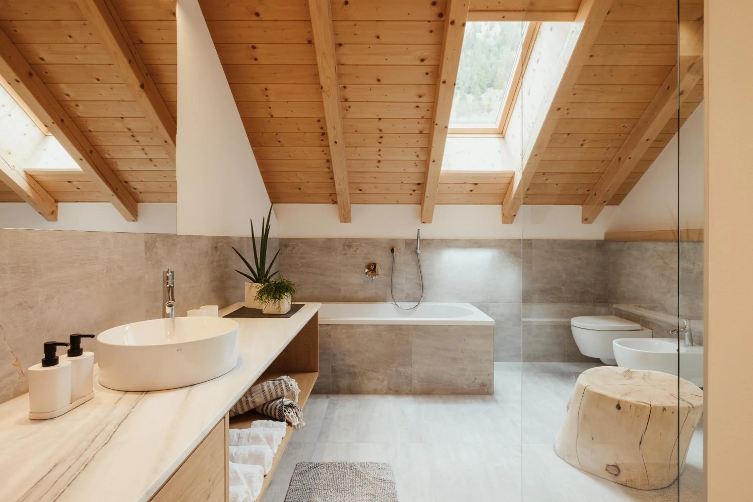 Bathroom in Halbwöhrerhof