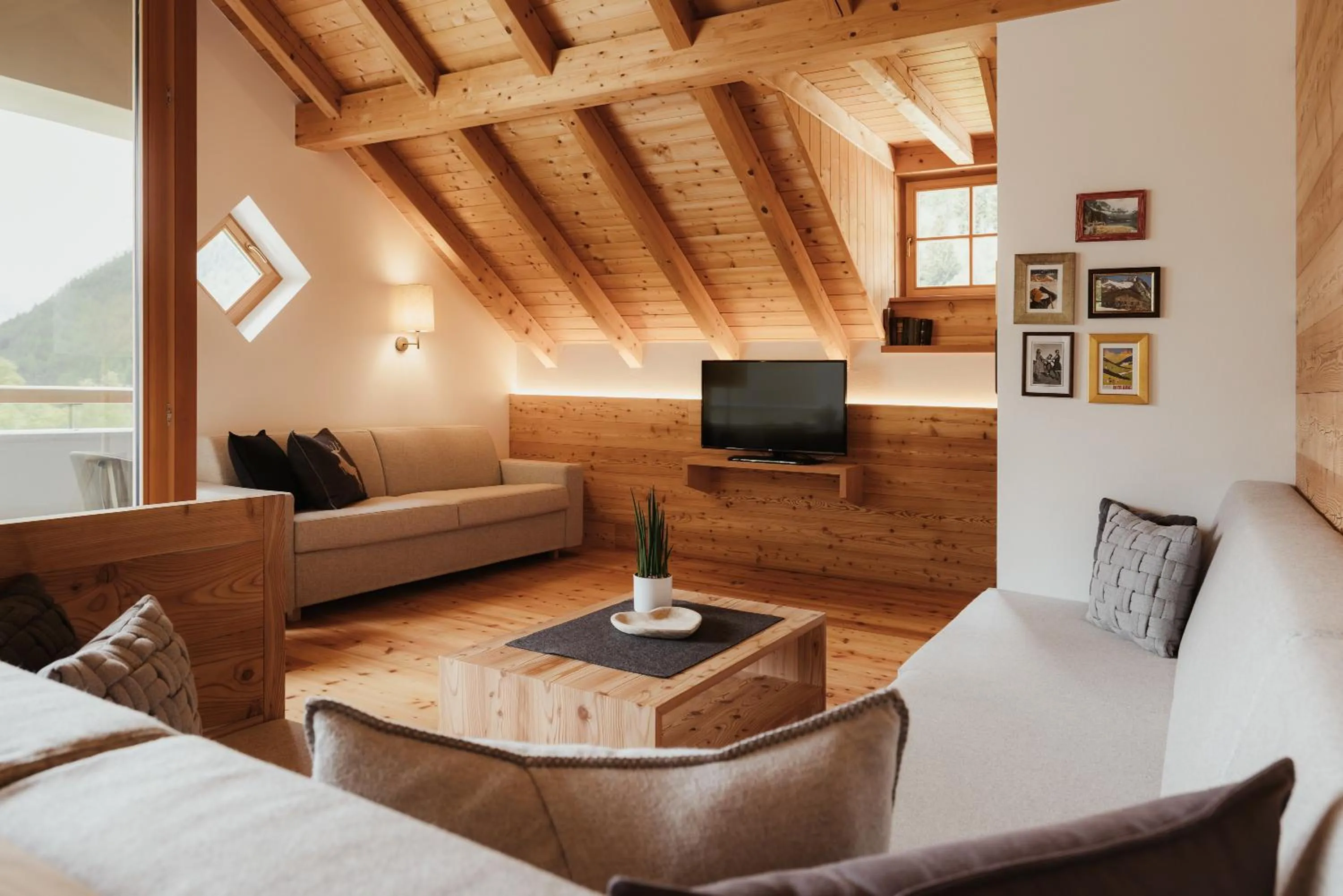 Living room in Halbwöhrerhof