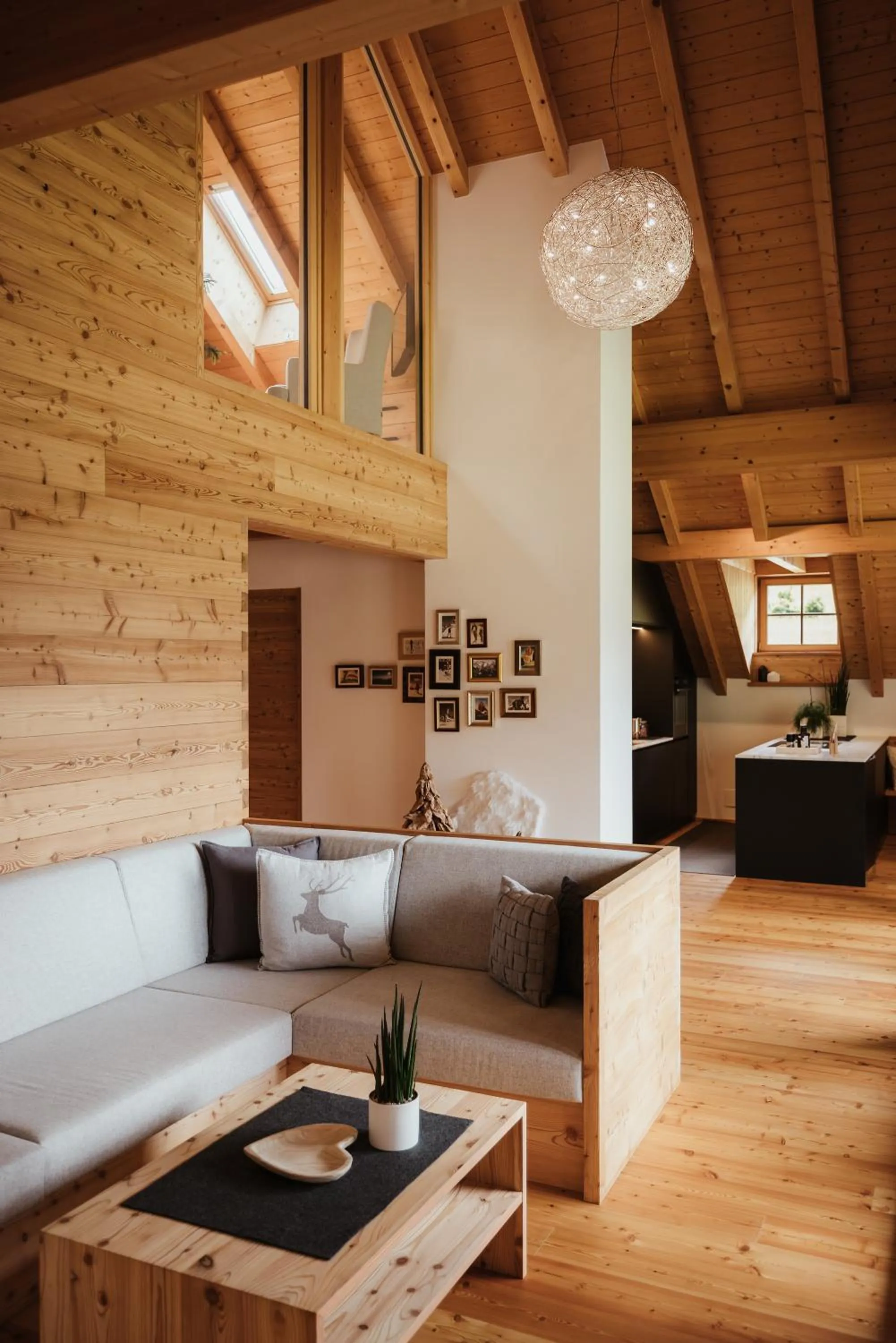 Living room in Halbwöhrerhof