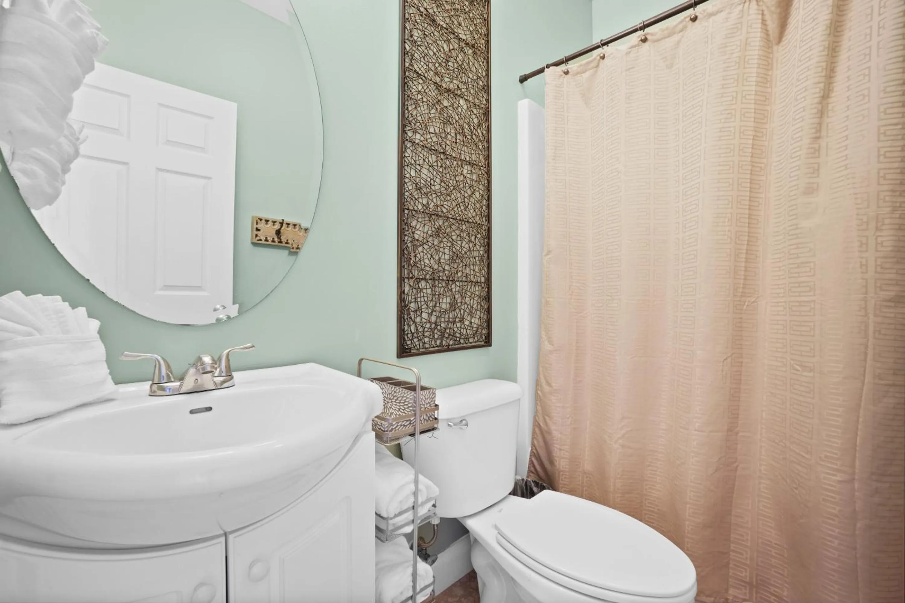 Shower in Beach House - Dreams Come True by Panhandle Getaways