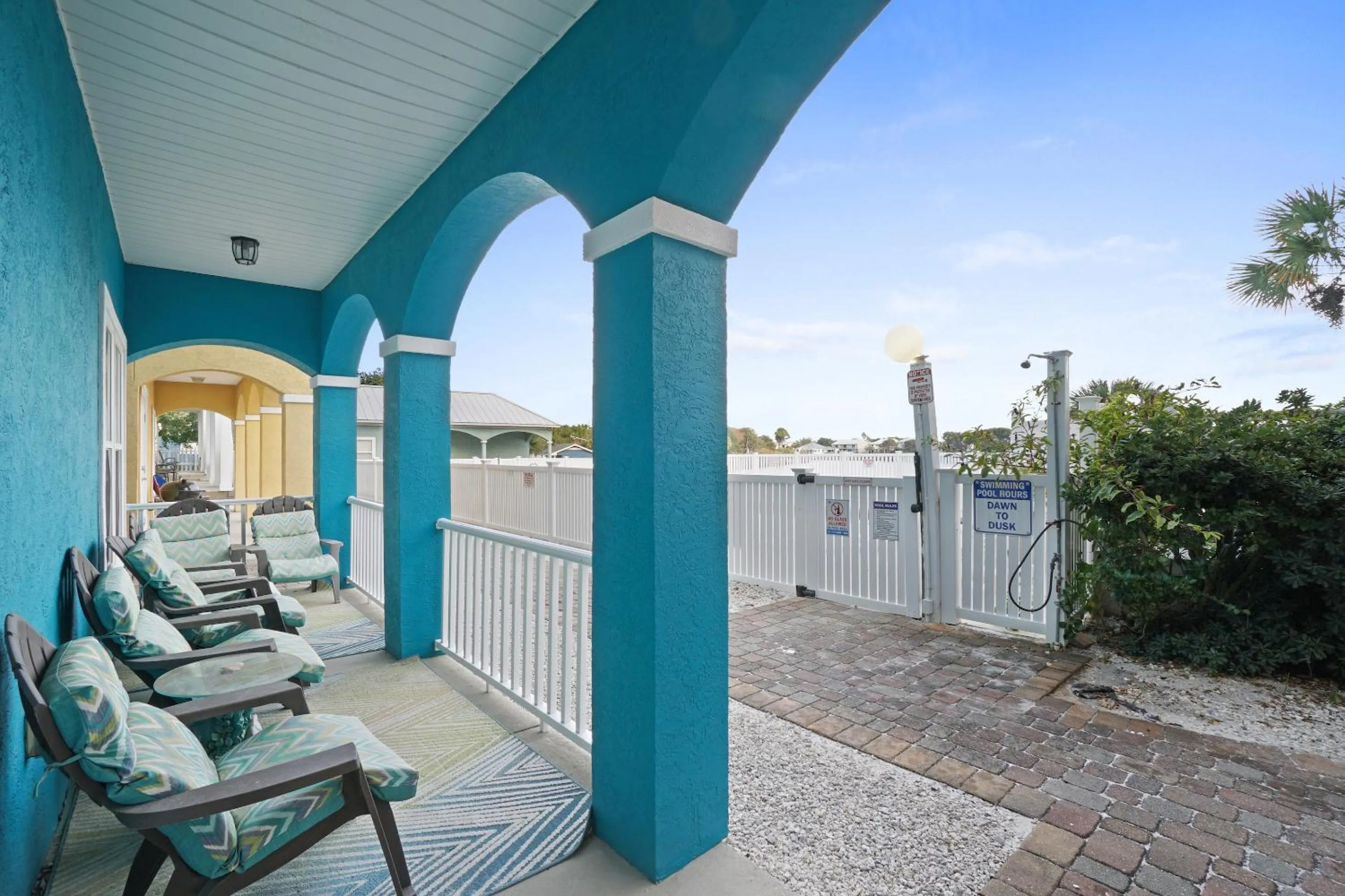Patio in Beach House - Dreams Come True by Panhandle Getaways