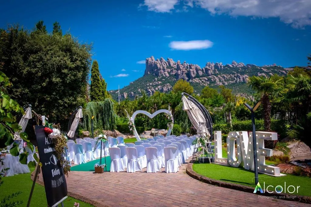 Garden in Hotel Bruc