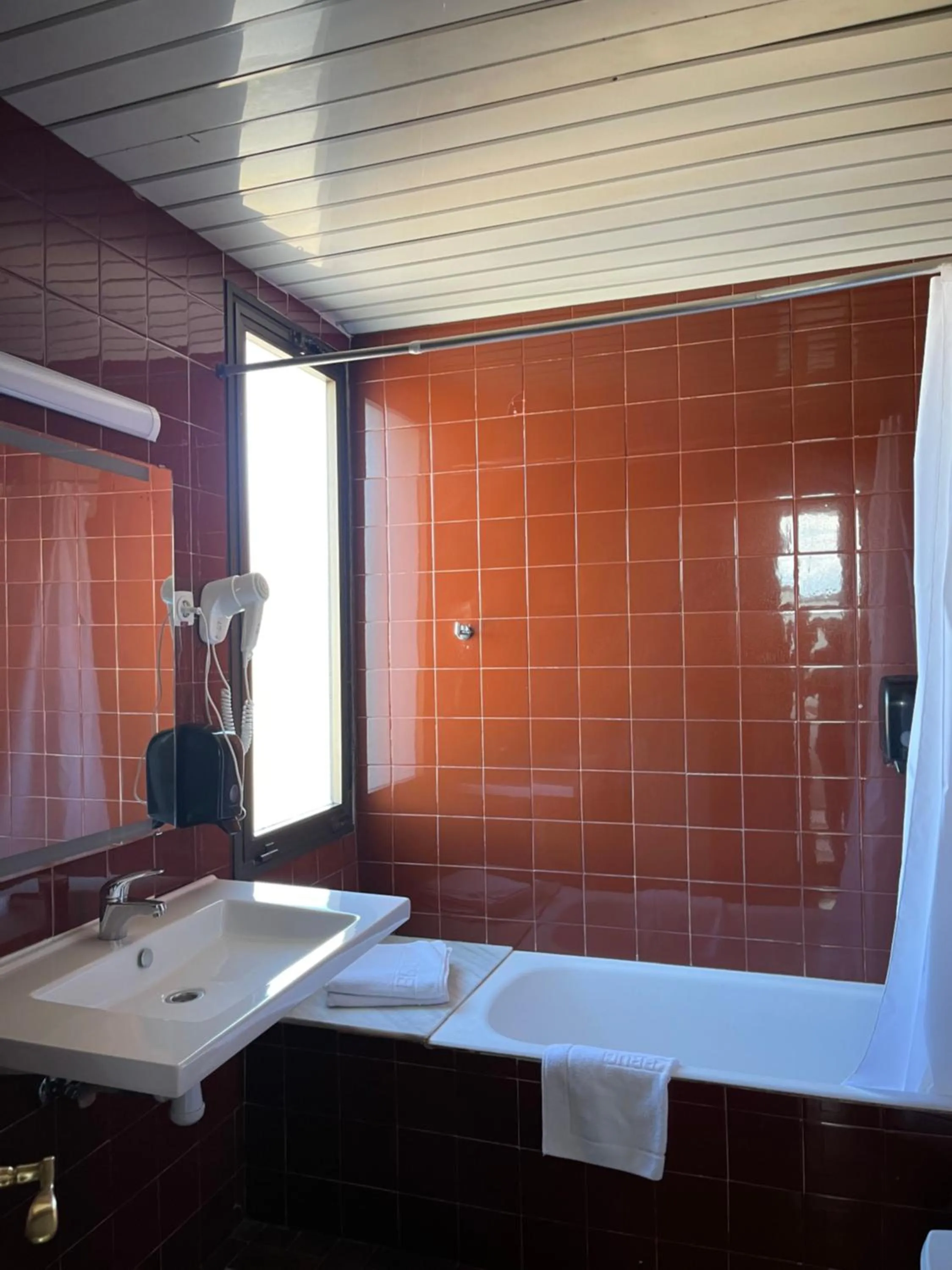 Bathroom in Hotel Bruc