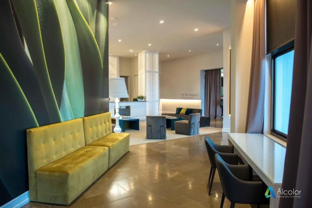 Lobby or reception in Hotel Bruc