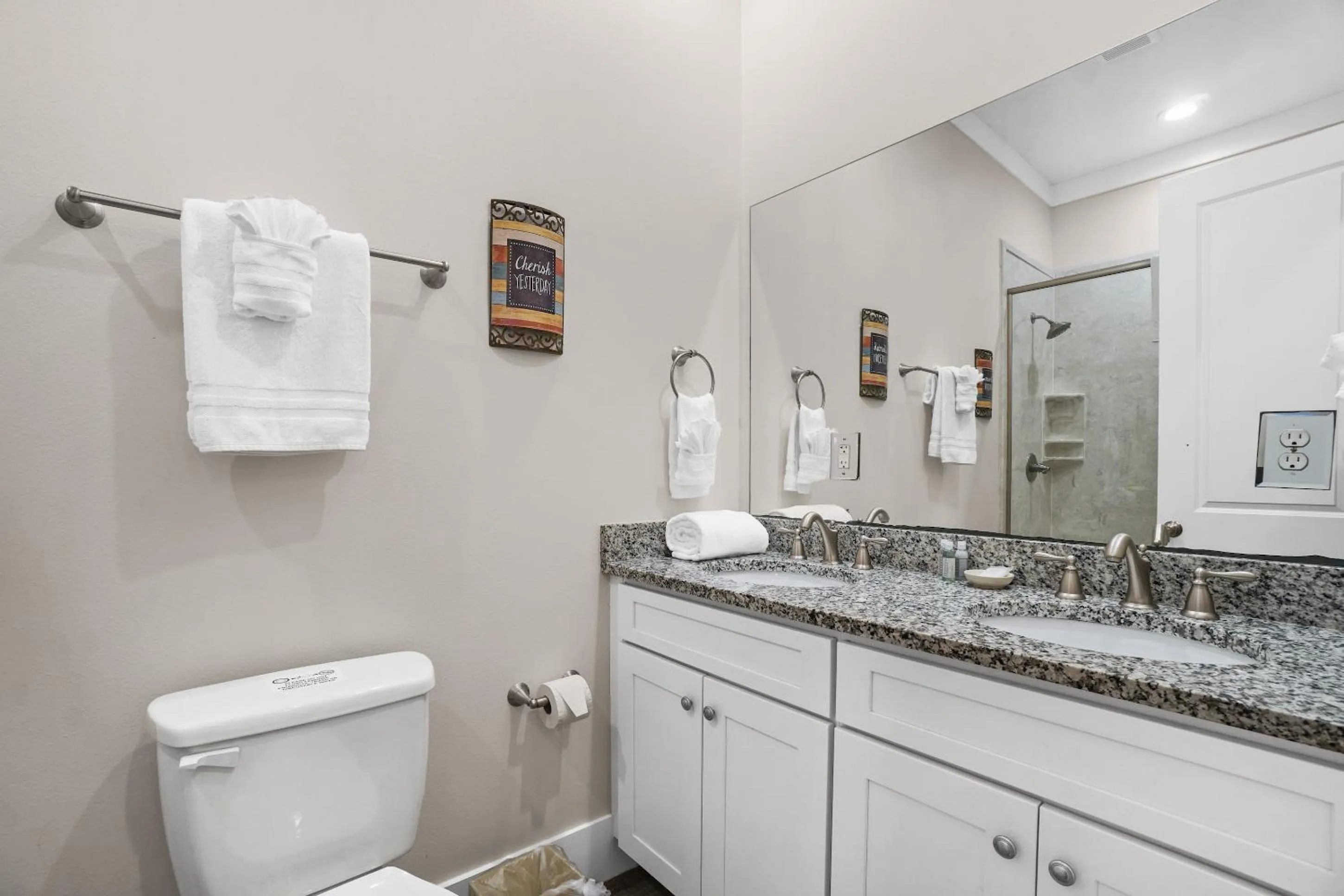 Shower in Beach House - Sweet N Salty by Panhandle Getaways