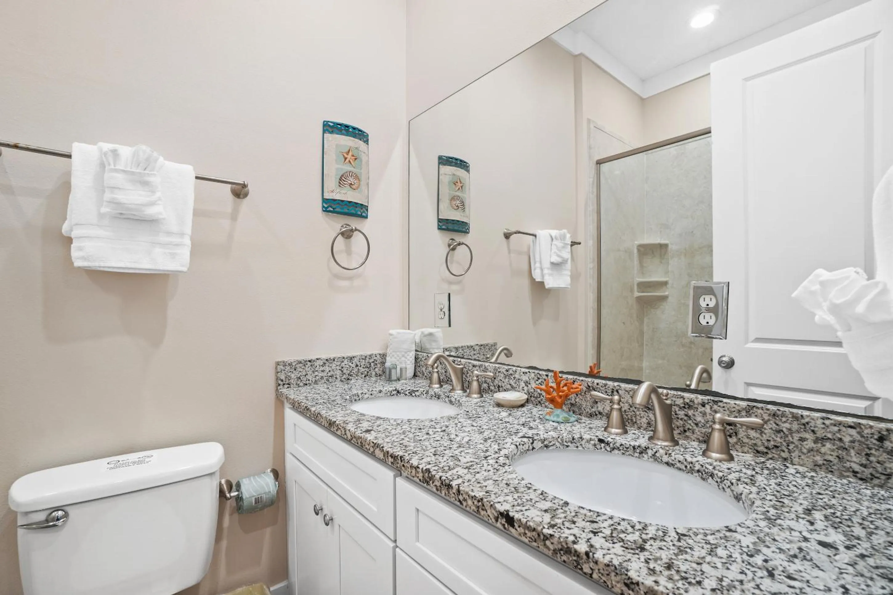 Shower in Beach House - Sweet N Salty by Panhandle Getaways