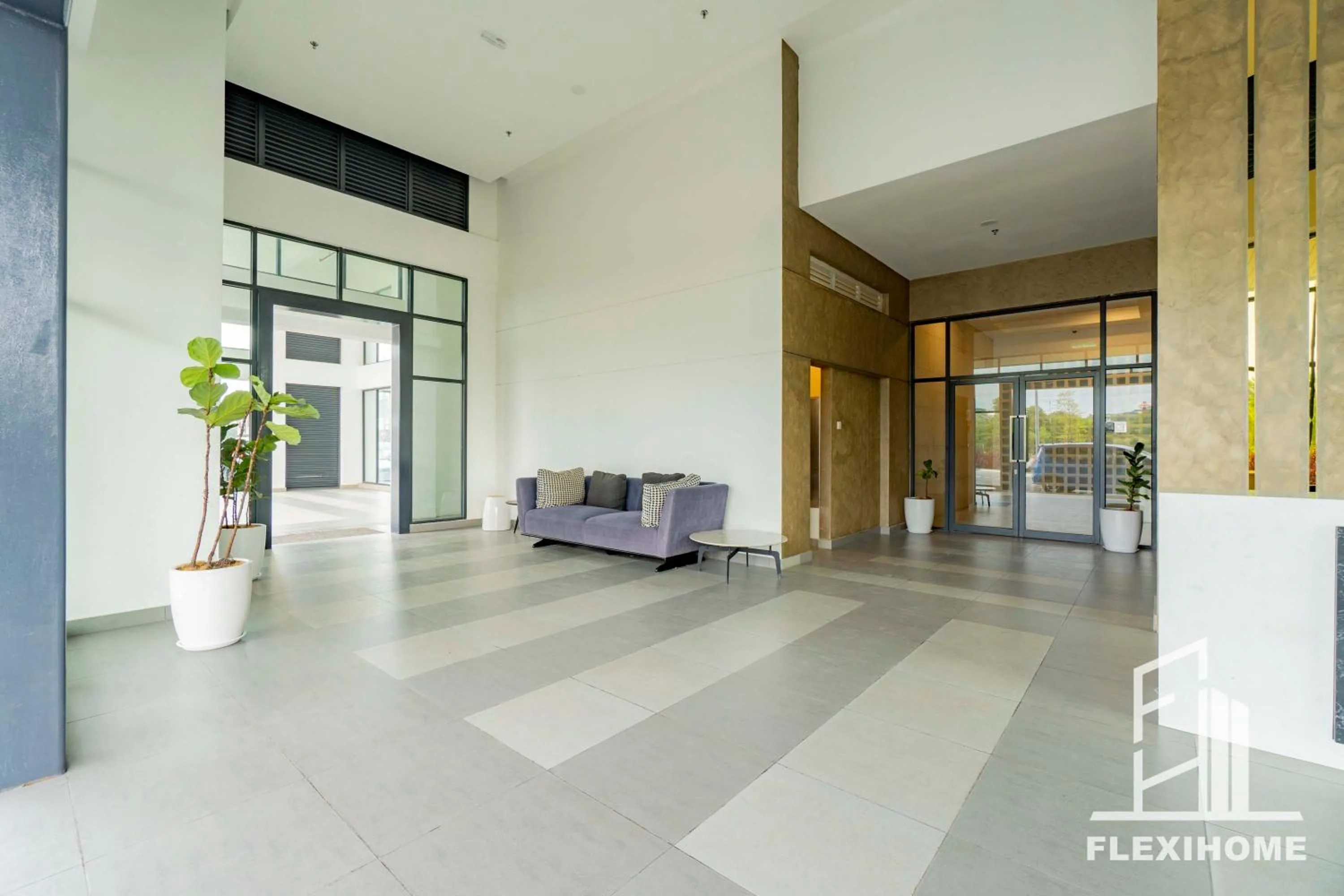 Facade/entrance in KLIA, KLIA2, Horizon Suites Sepang, Designed Studio, by Flexihome-MY