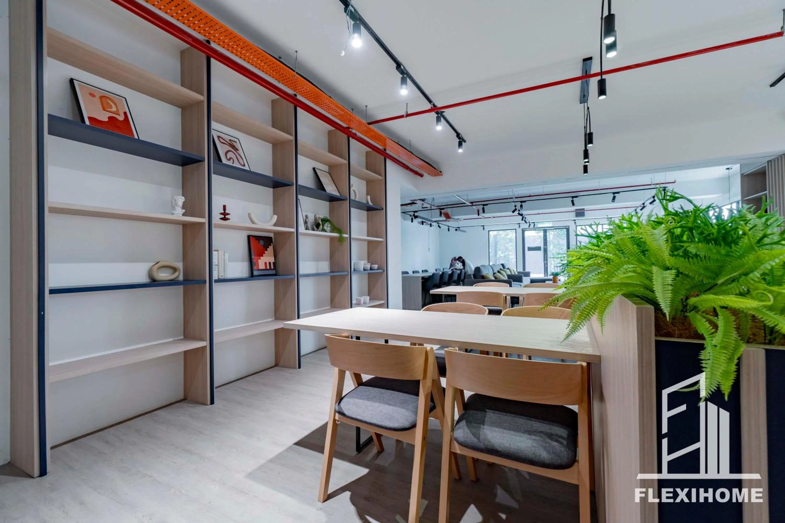 Seating area in KLIA, KLIA2, Horizon Suites Sepang, Designed Studio, by Flexihome-MY