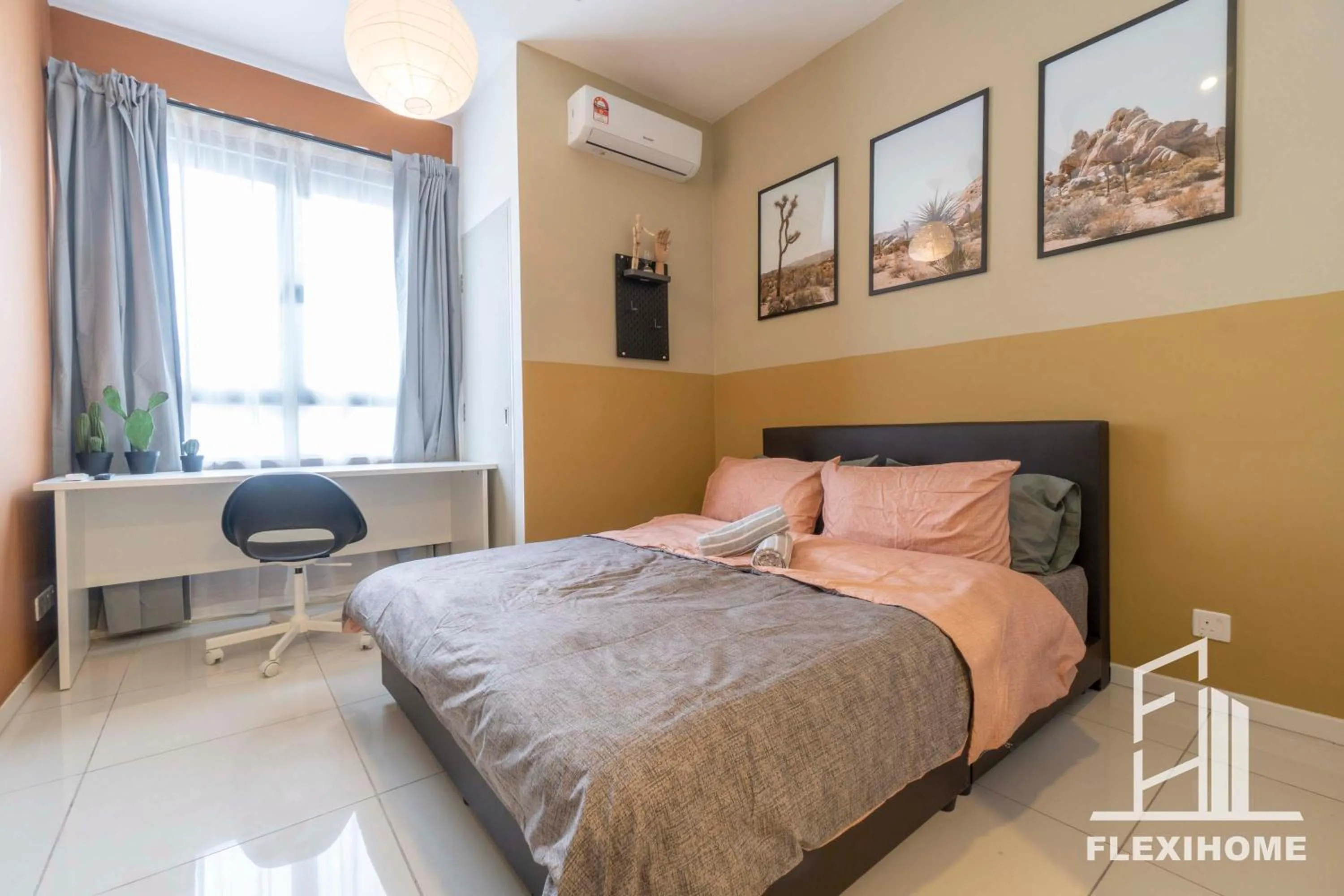 Bed in KLIA, KLIA2, Horizon Suites Sepang, Designed Studio, by Flexihome-MY