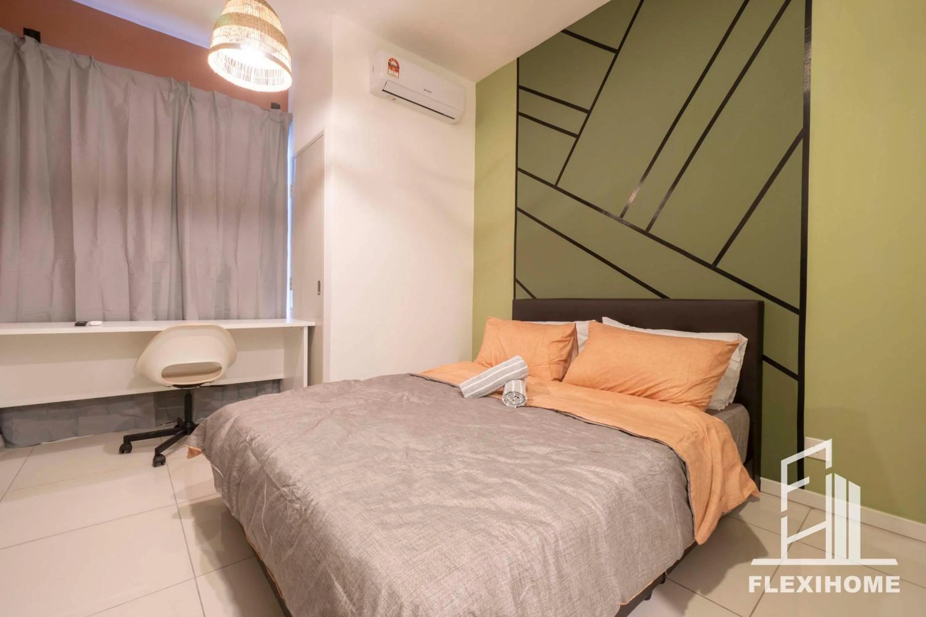 Bed in KLIA, KLIA2, Horizon Suites Sepang, Designed Studio, by Flexihome-MY