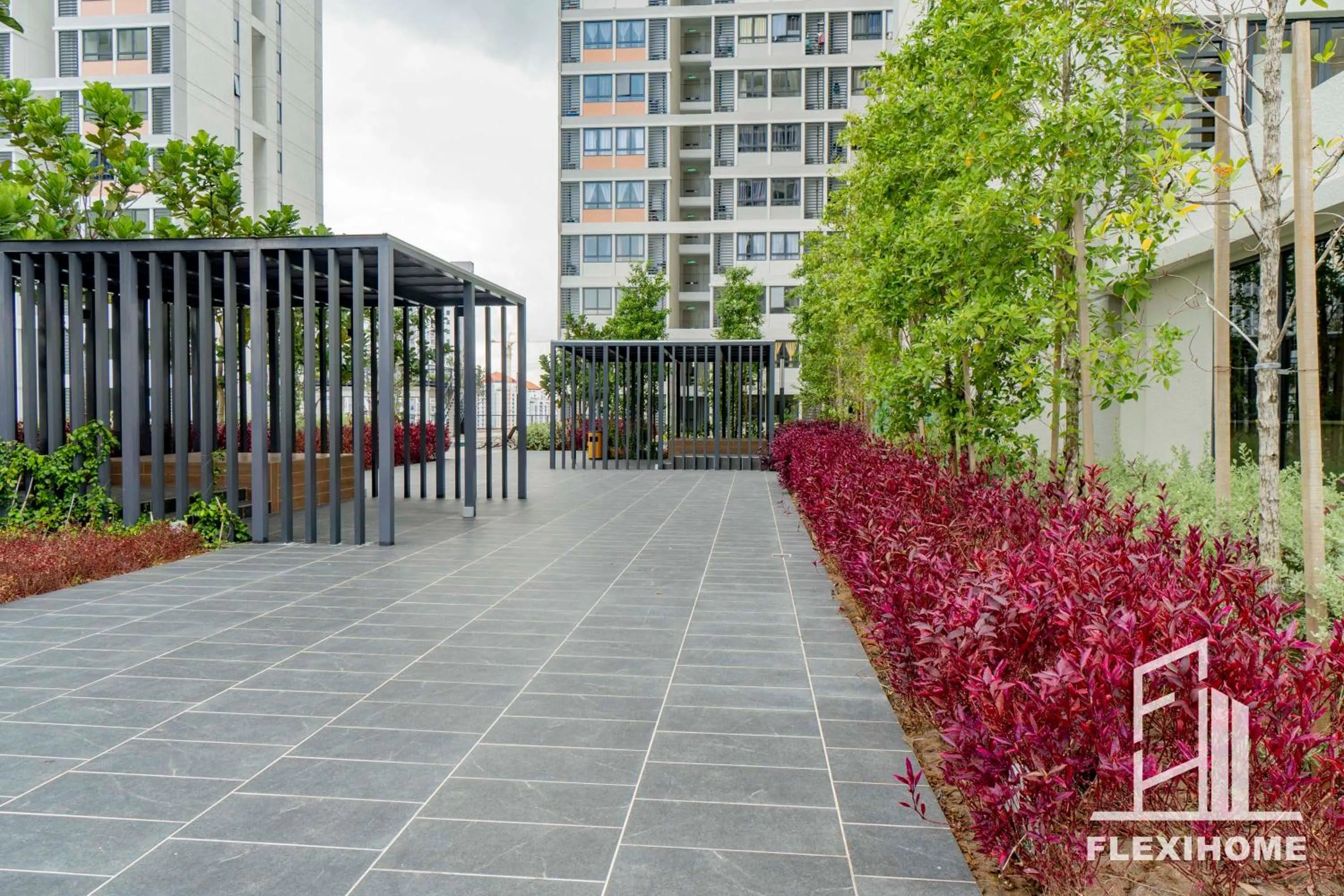 Garden in KLIA, KLIA2, Horizon Suites Sepang, Designed Studio, by Flexihome-MY