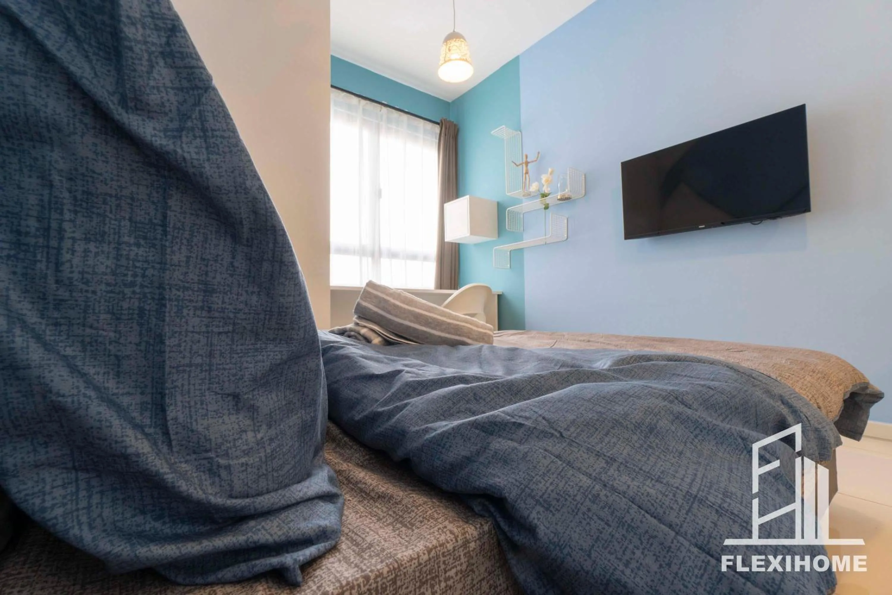 Bed in KLIA, KLIA2, Horizon Suites Sepang, Designed Studio, by Flexihome-MY