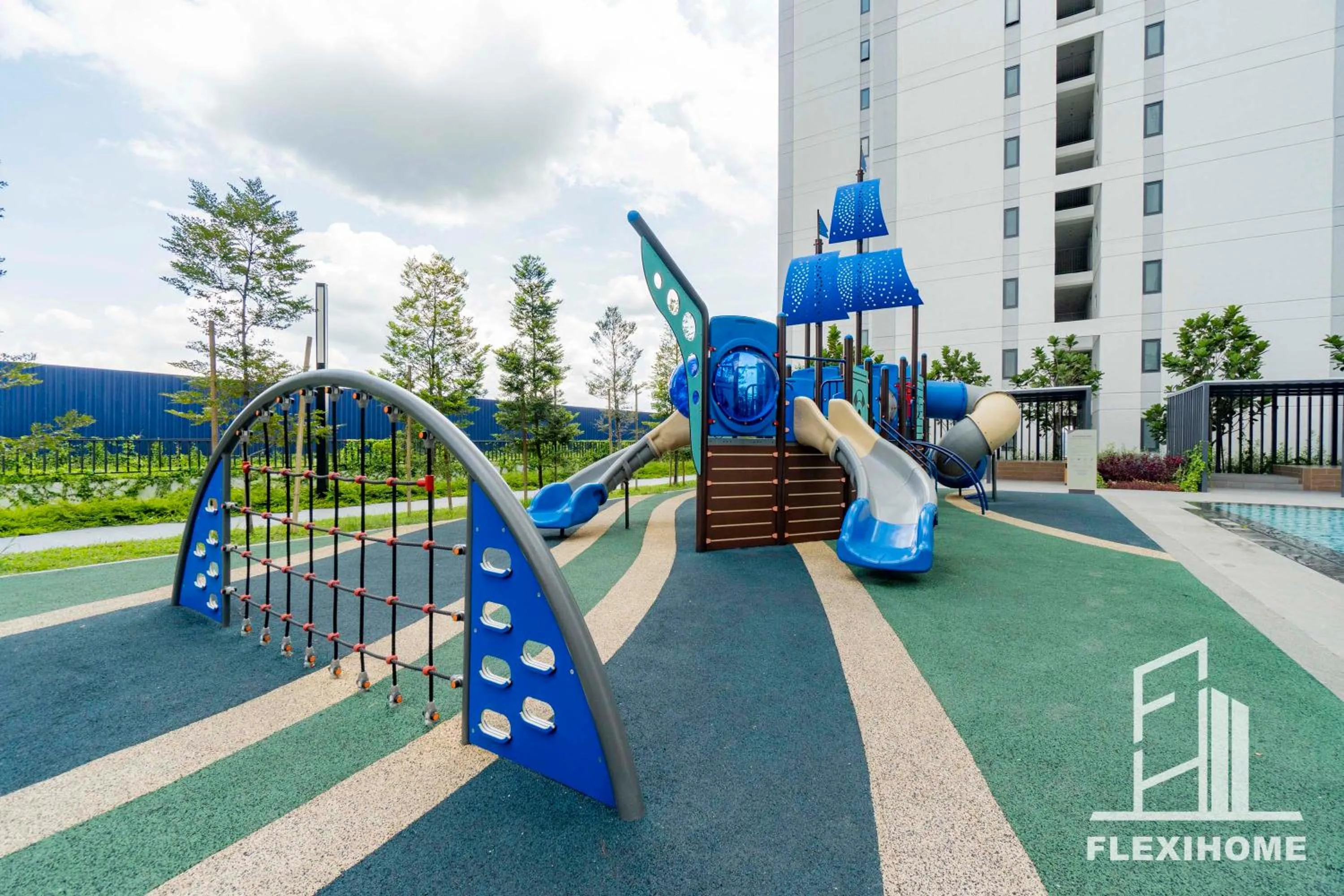 Children play ground in KLIA, KLIA2, Horizon Suites Sepang, Designed Studio, by Flexihome-MY