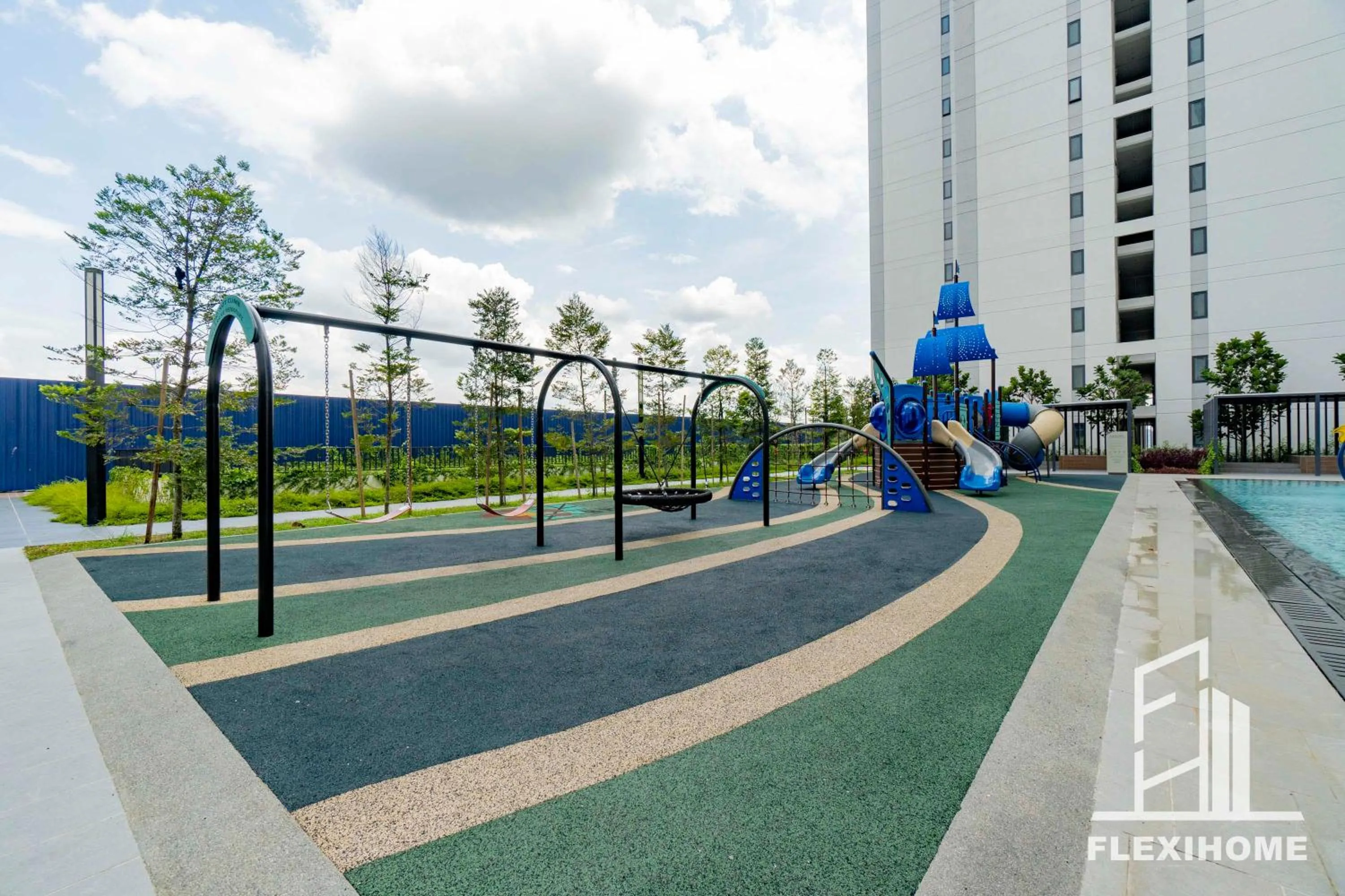 Children play ground in KLIA, KLIA2, Horizon Suites Sepang, Designed Studio, by Flexihome-MY