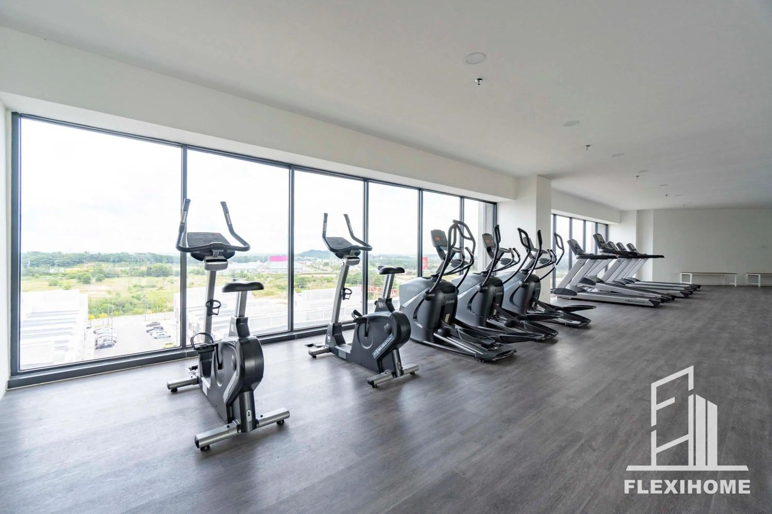 Fitness centre/facilities in KLIA, KLIA2, Horizon Suites Sepang, Designed Studio, by Flexihome-MY