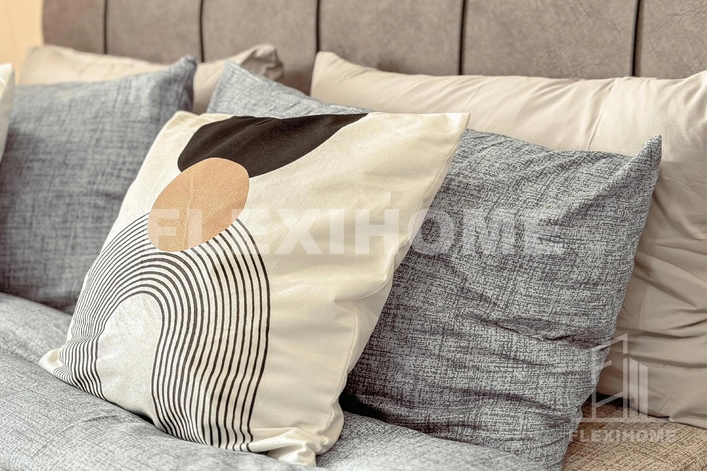 Bed in KLIA, KLIA2, Horizon Suites Sepang, Designed Studio, by Flexihome-MY