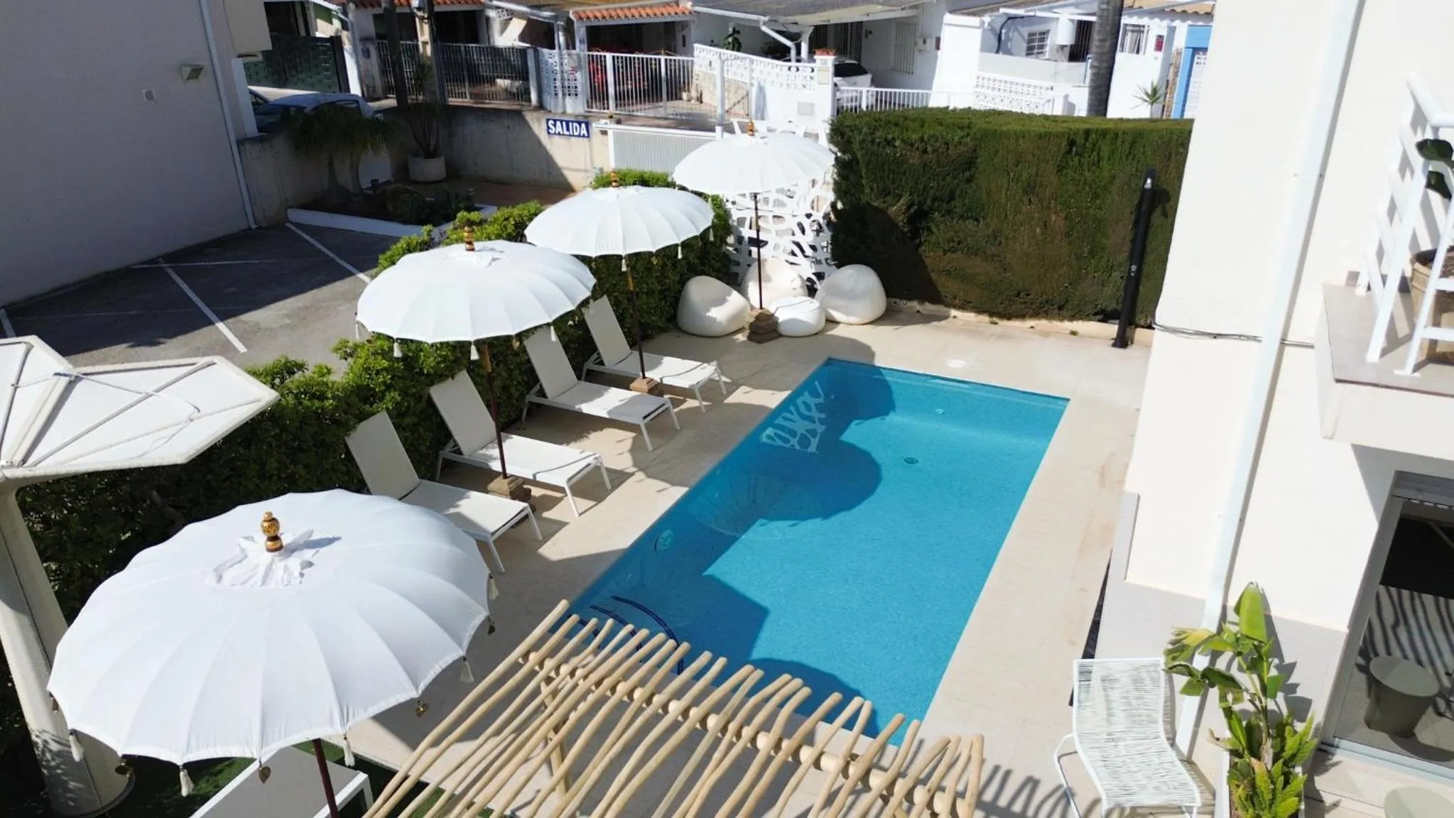 Swimming pool in Hotel Boutique Villamor - Only Adults