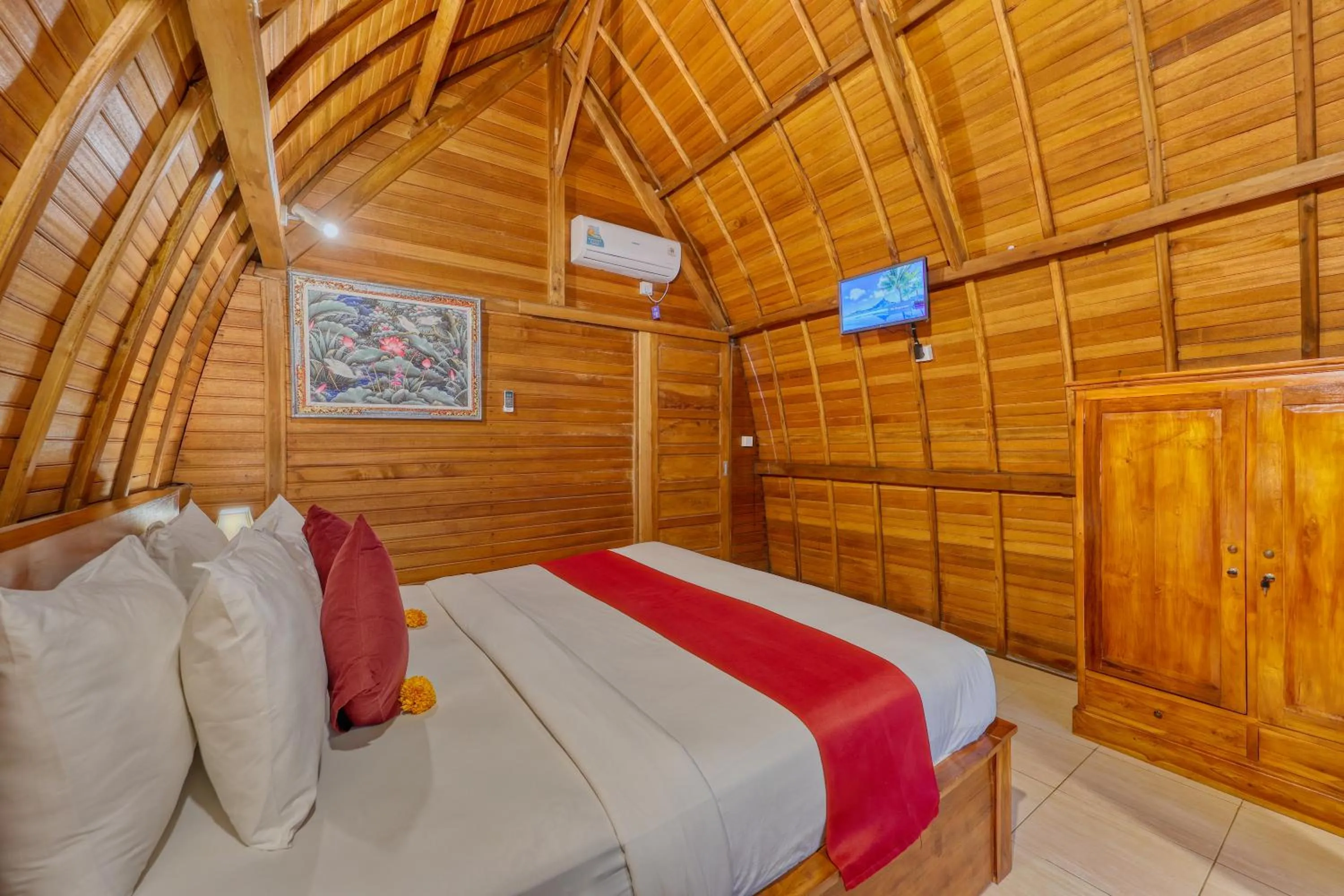 Bedroom, Bed in Kelingking Tatakan Villa