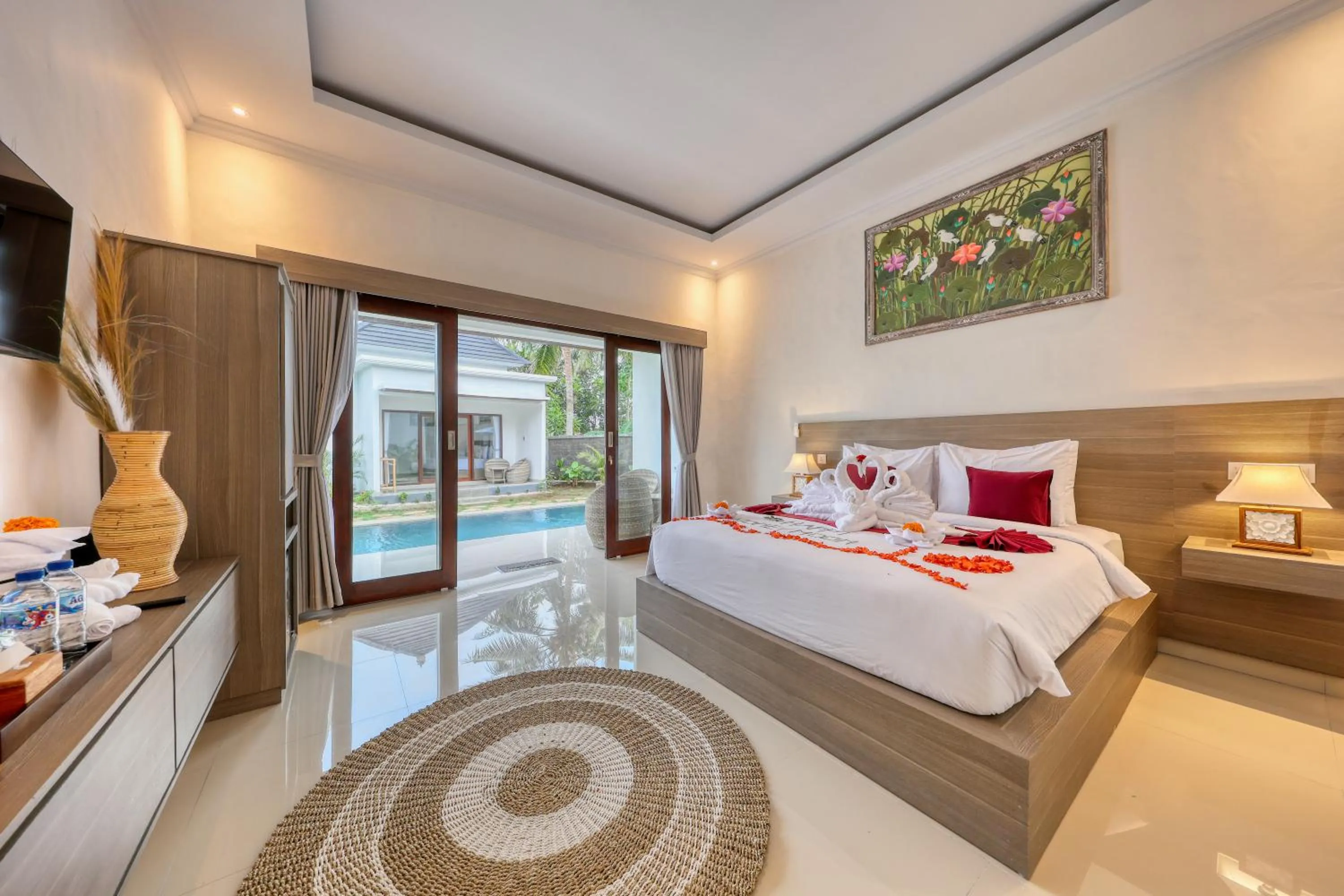 Bedroom, Bed in Kelingking Tatakan Villa