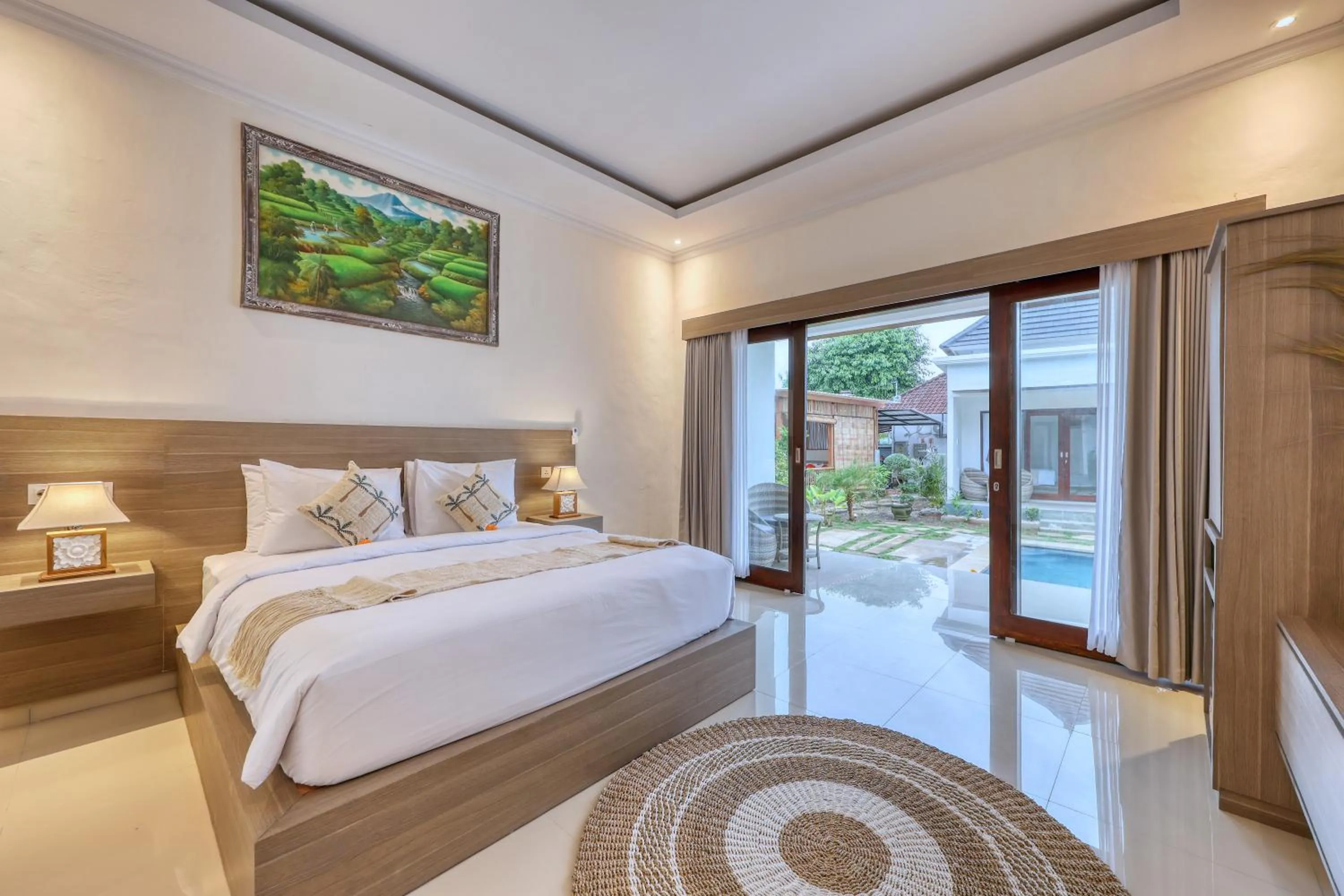 Bedroom, Bed in Kelingking Tatakan Villa