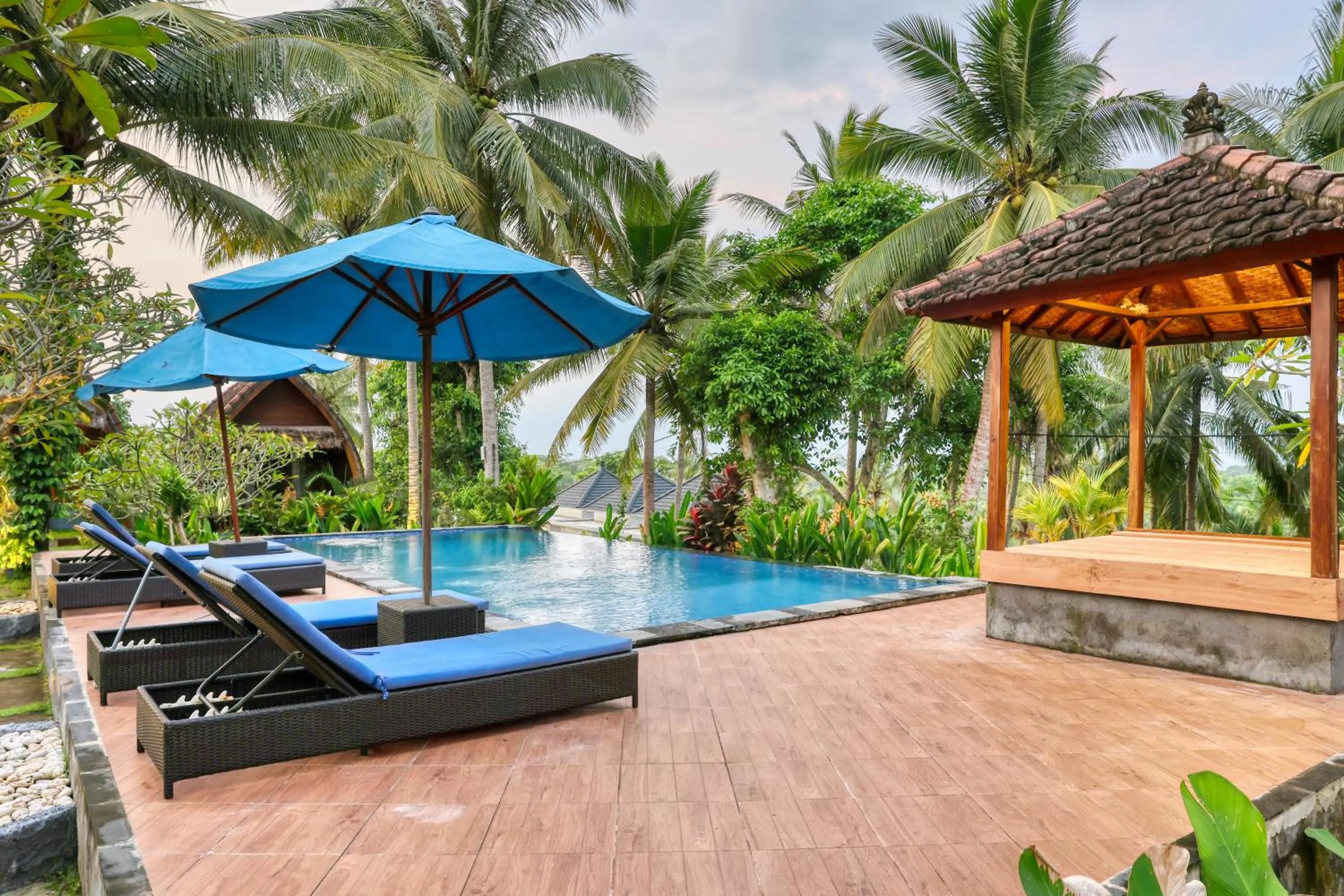 Swimming pool in Kelingking Tatakan Villa