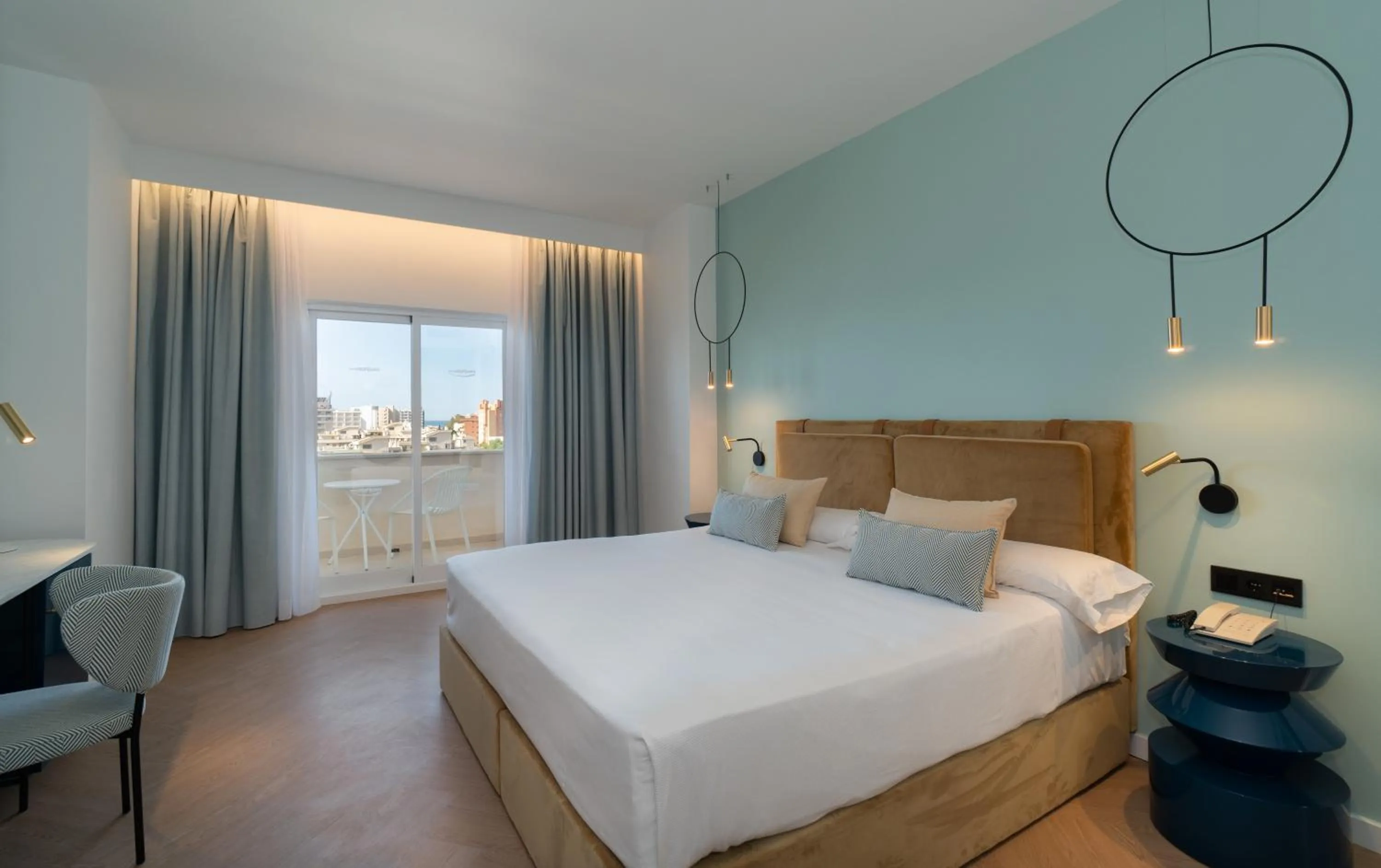 Bedroom, Bed in Medplaya Hotel Pez Espada