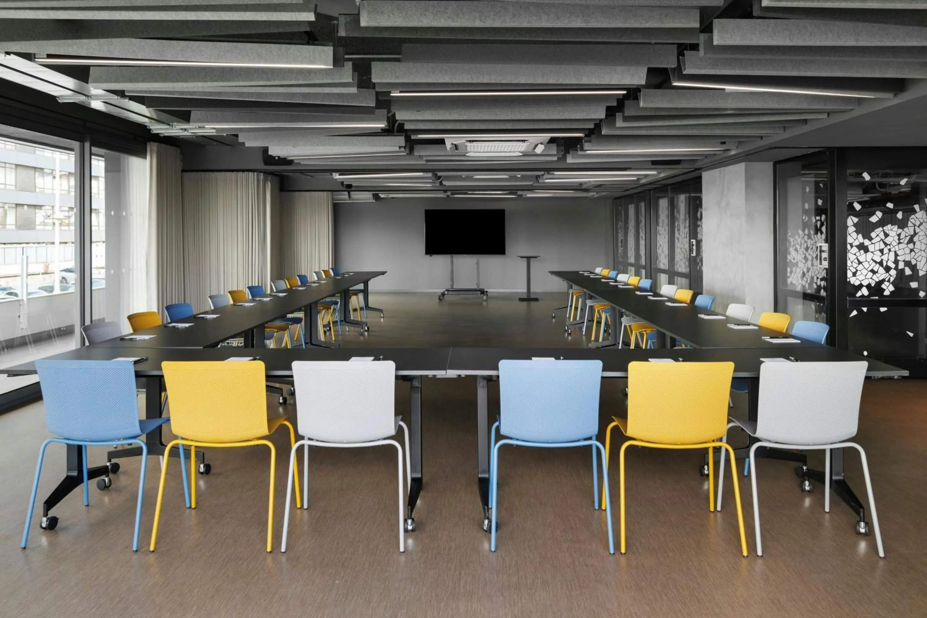 Meeting/conference room in Moxy Barcelona