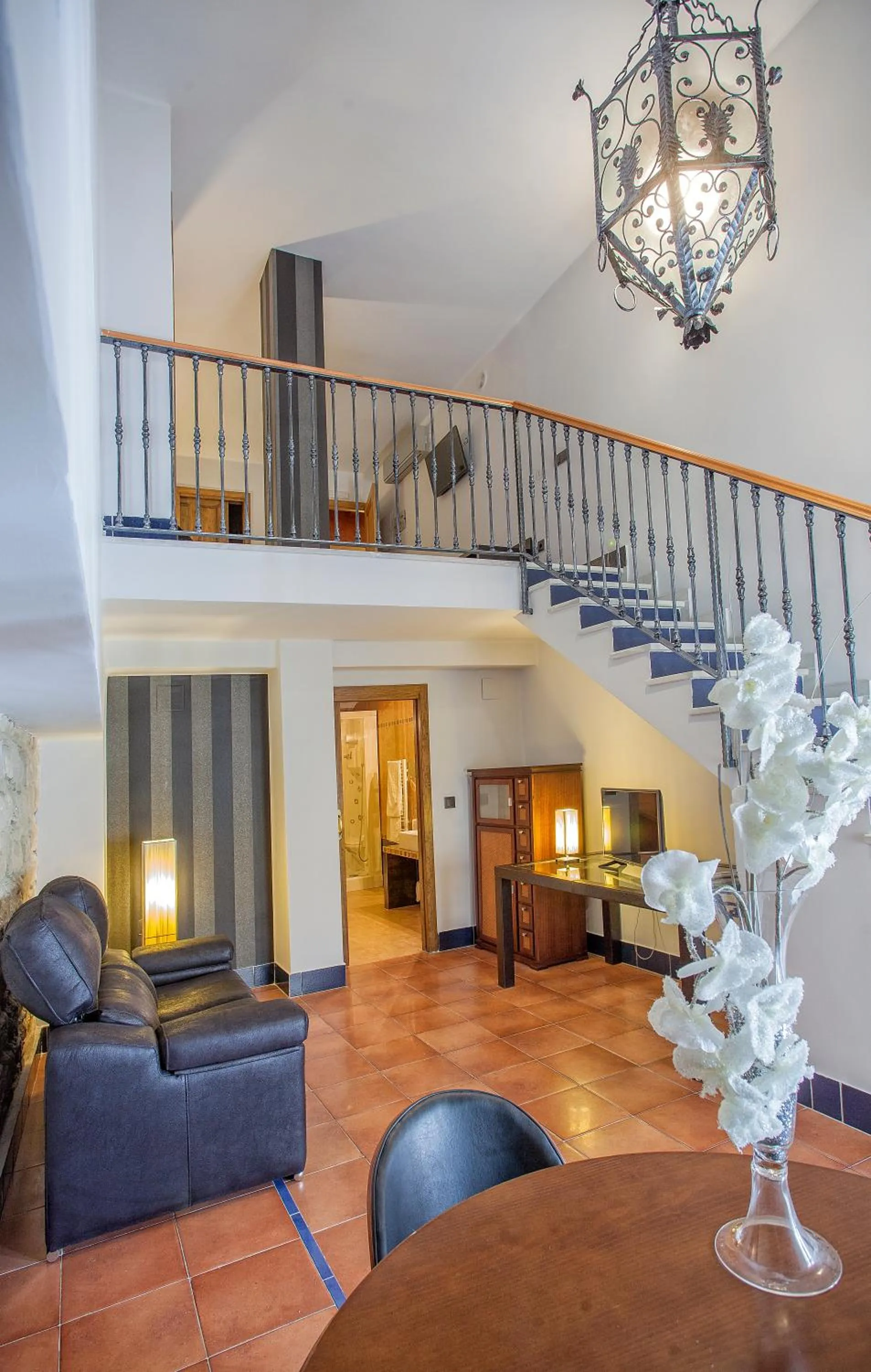Living room in Hotel Rosaleda Don Pedro
