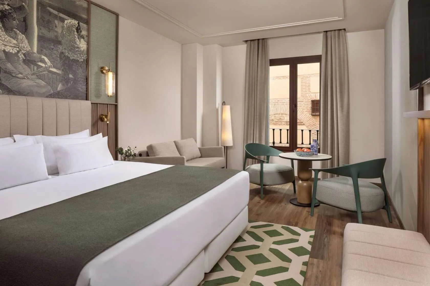 Bedroom, Bed in NH Collection Victoria