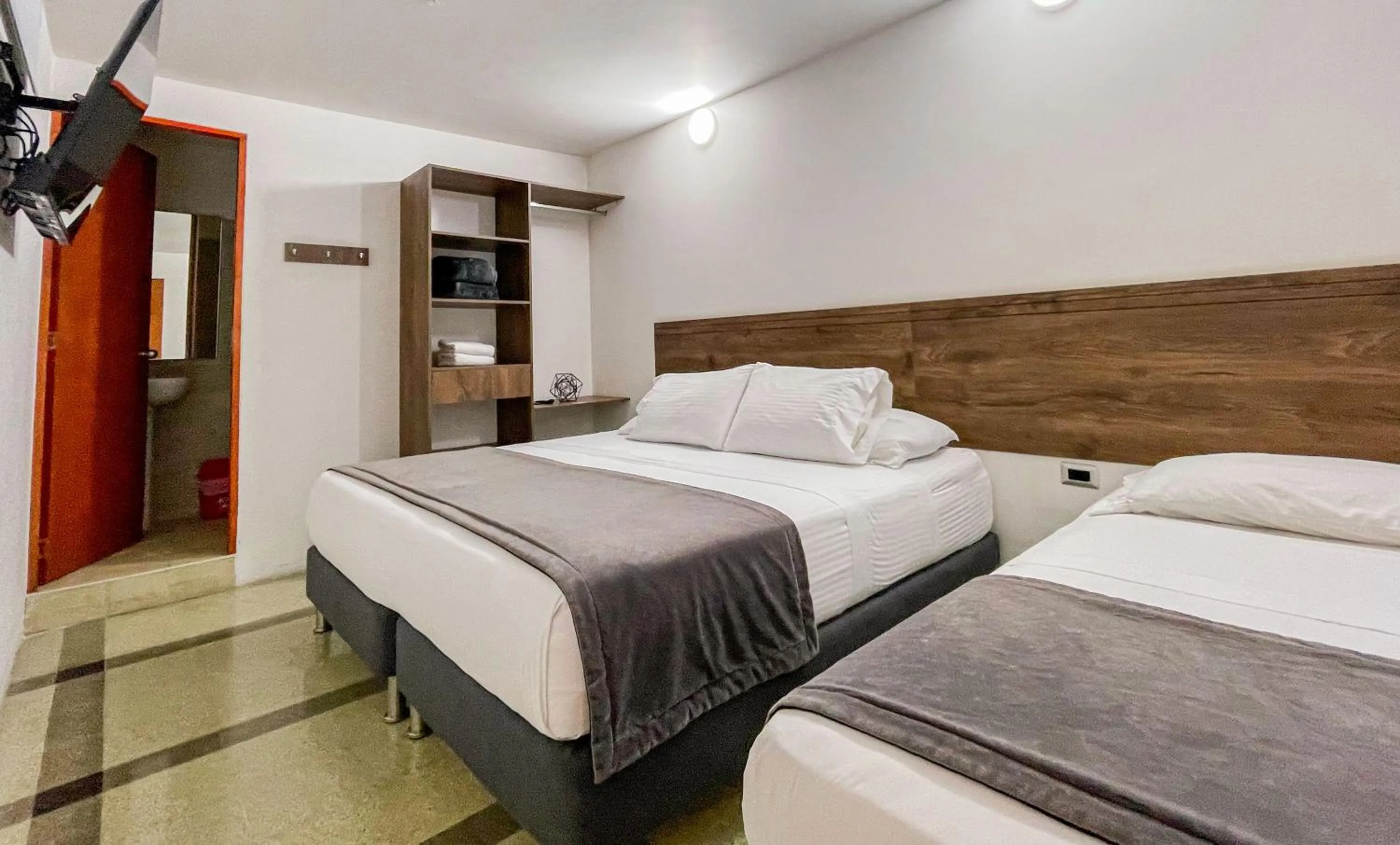 Bed in Hotel Boutique Estadio