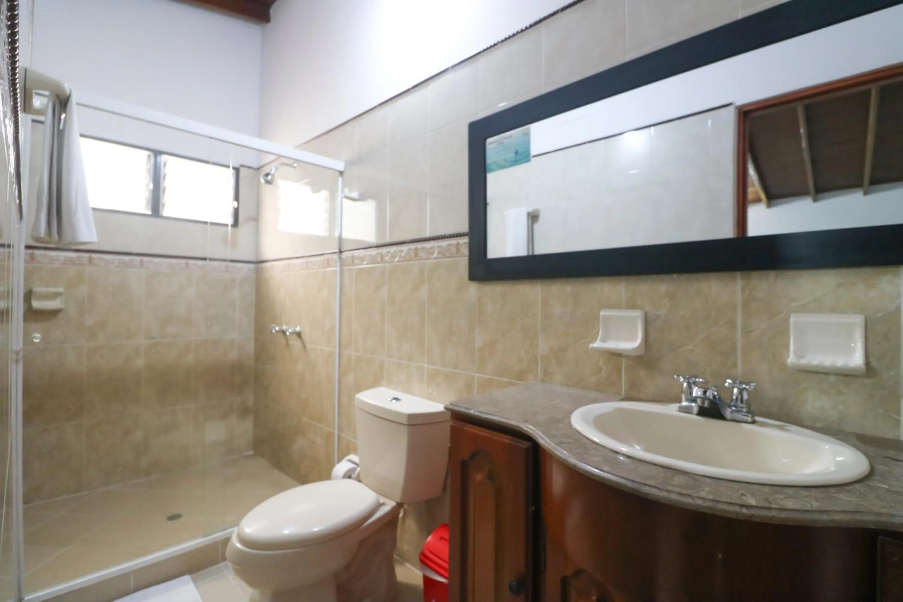 Shower in Hotel Boutique Estadio