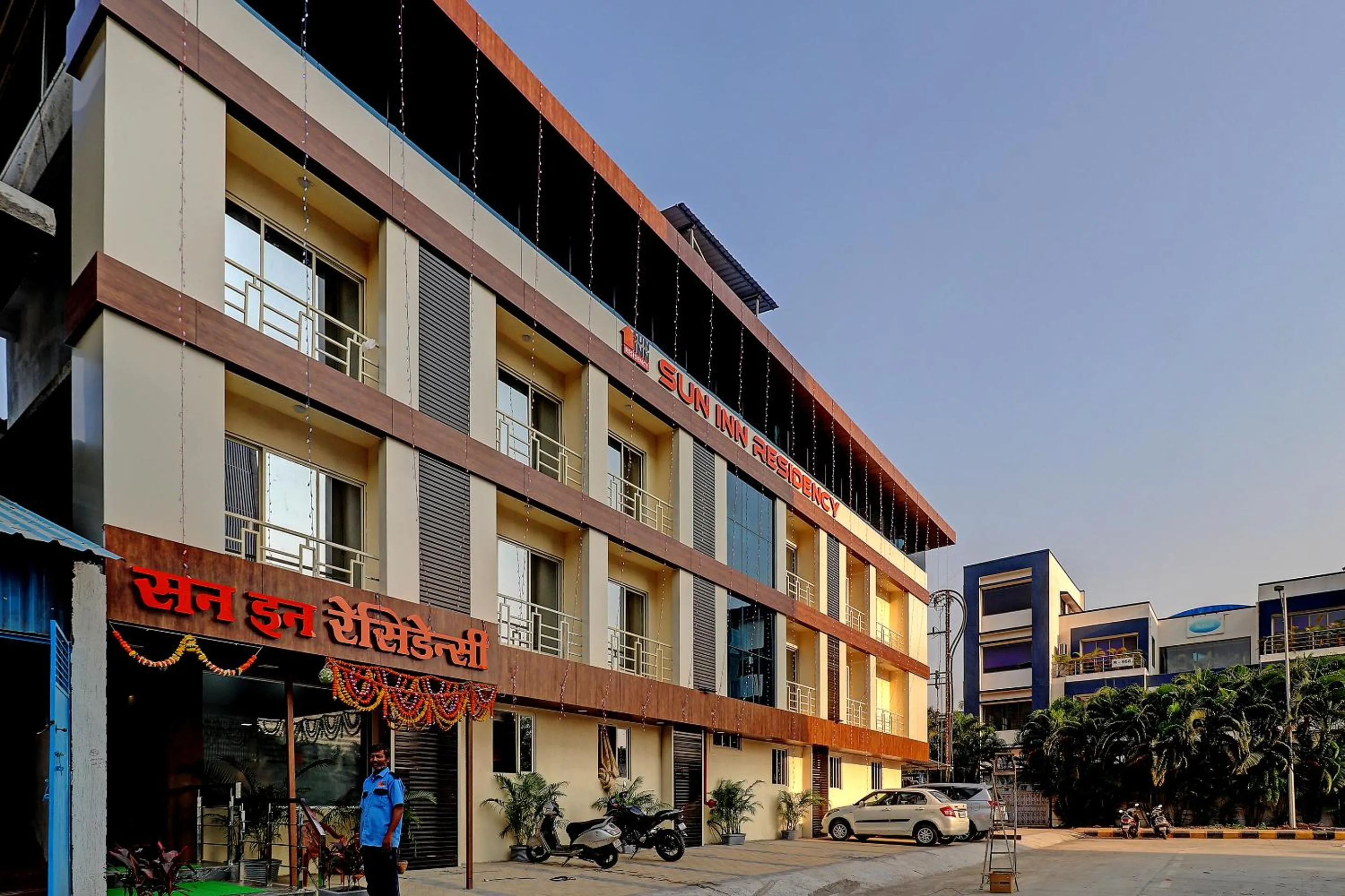 Property building in Sun Inn Residency Rabale
