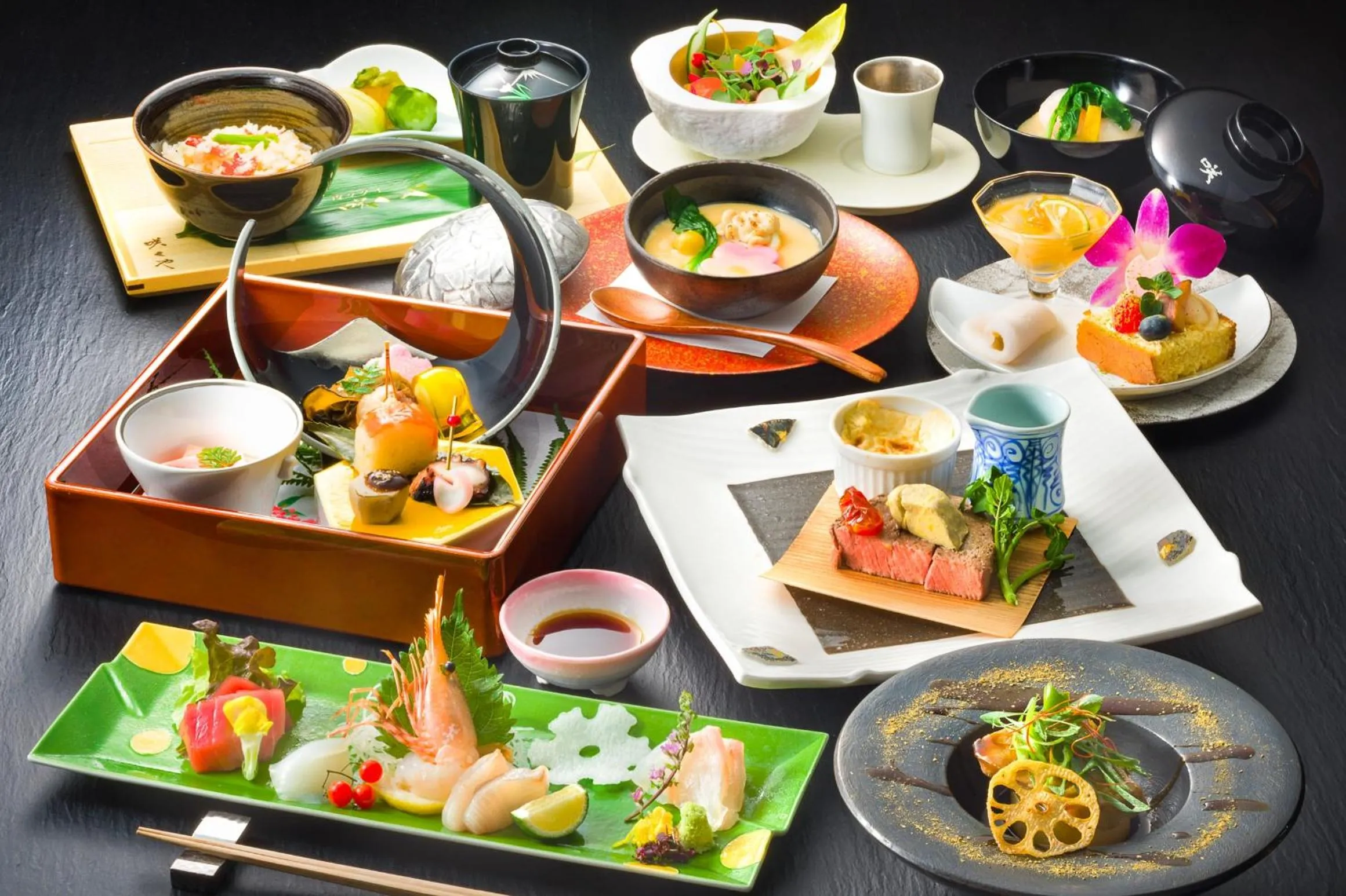 Dinner in Kaneyamaen