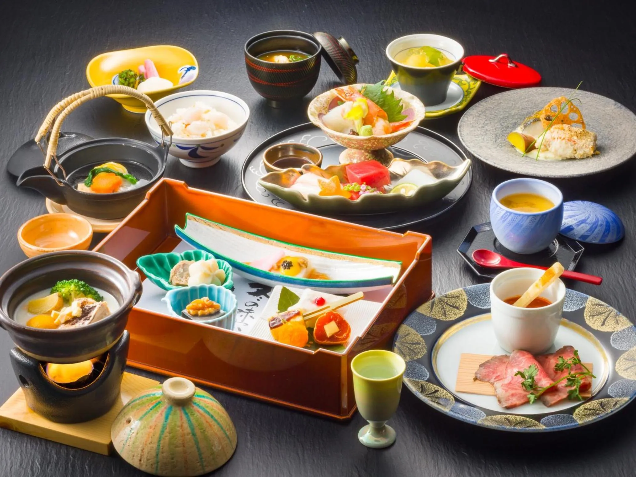 Dinner in Kaneyamaen