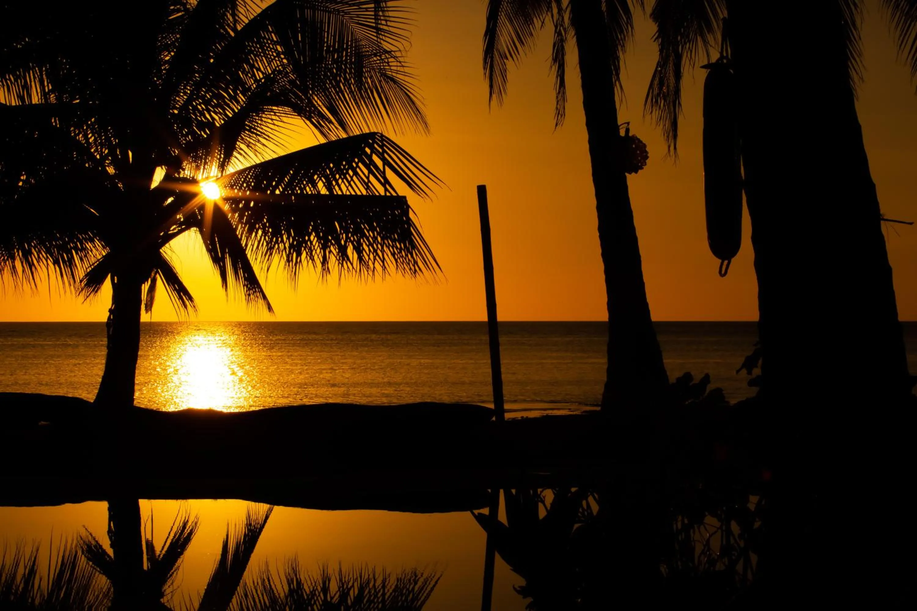 Natural landscape in The Beach House Ocam Ocam