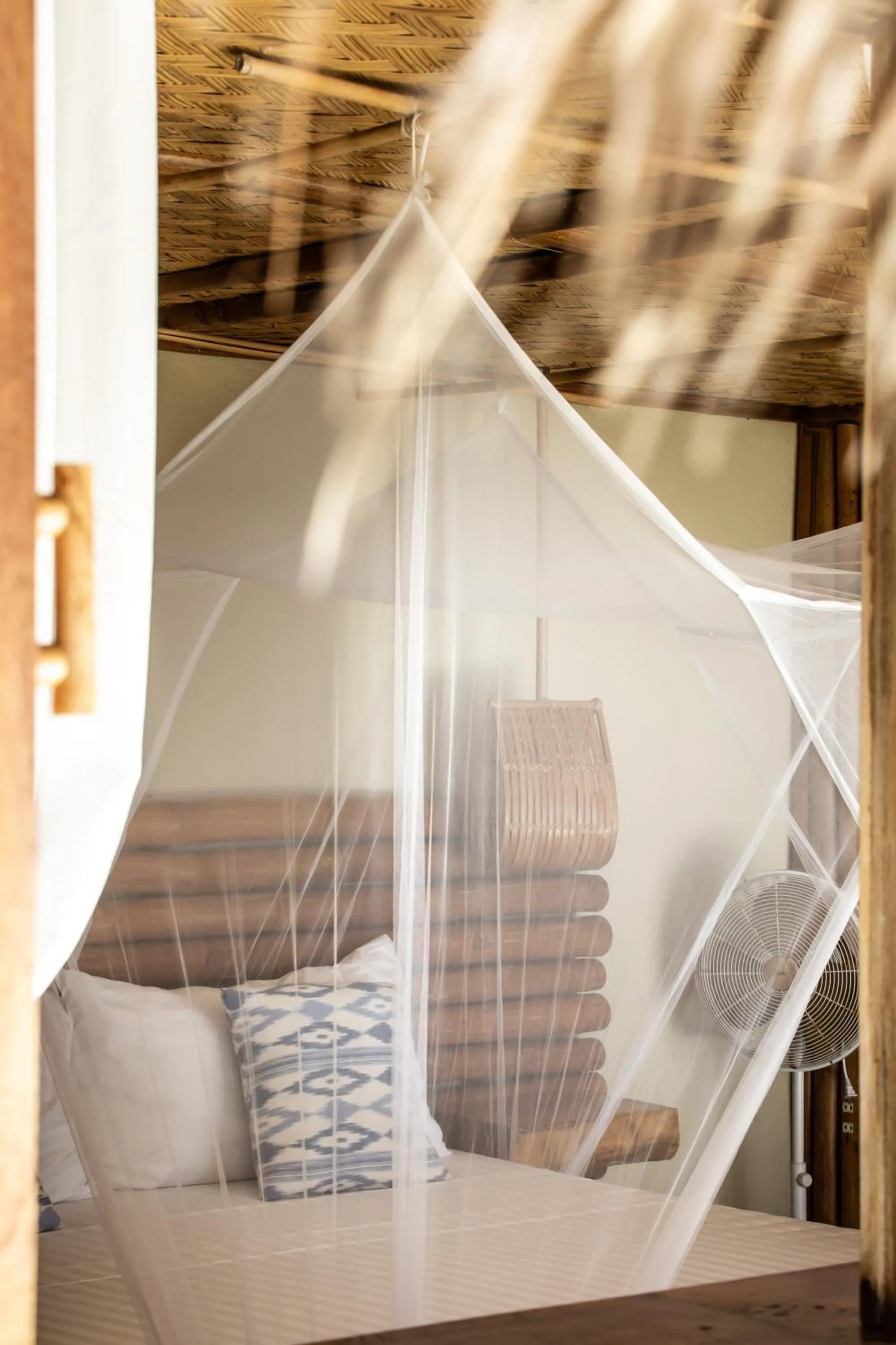 Bedroom, Bed in The Beach House Ocam Ocam