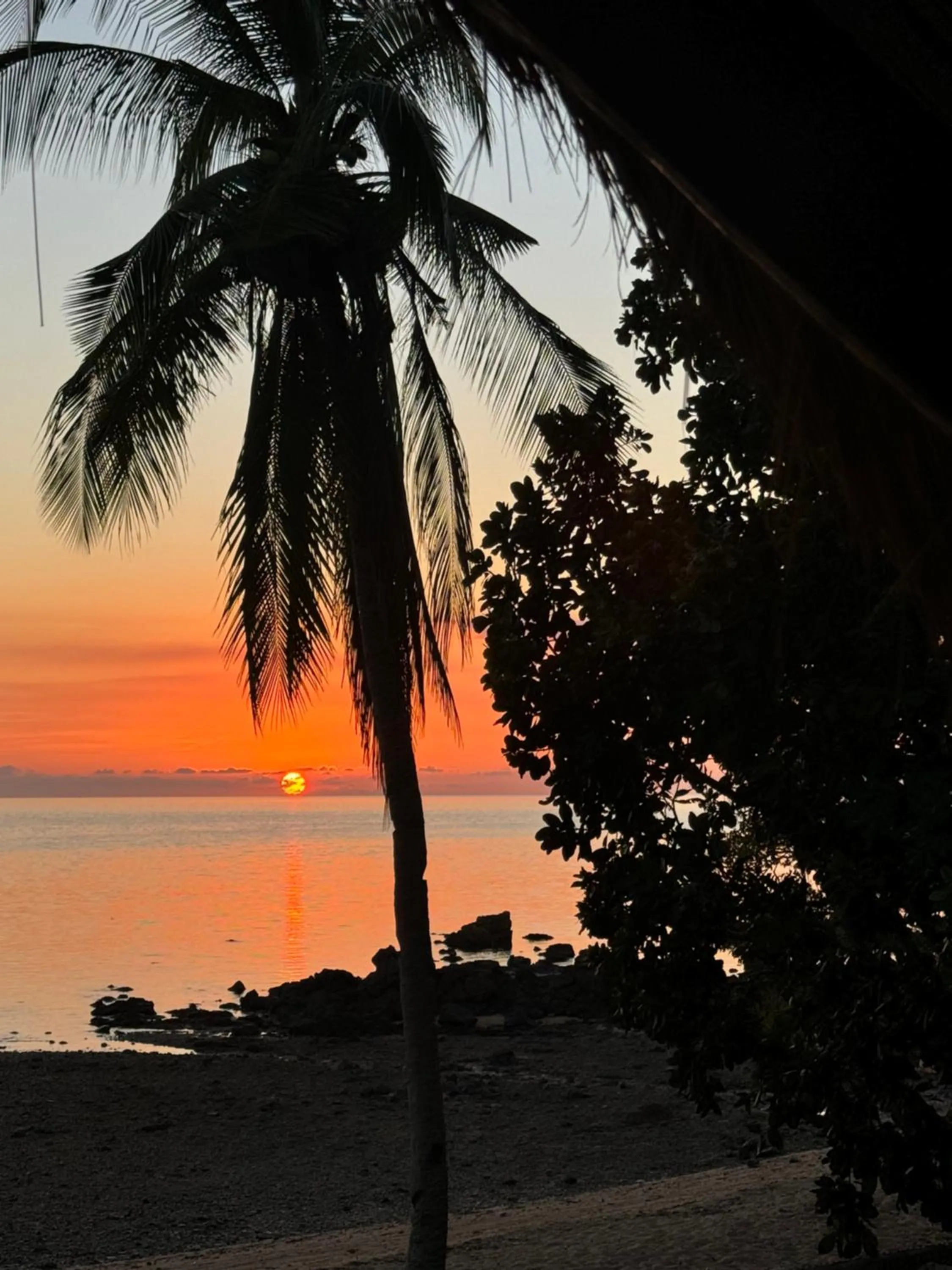 Natural landscape in The Beach House Ocam Ocam