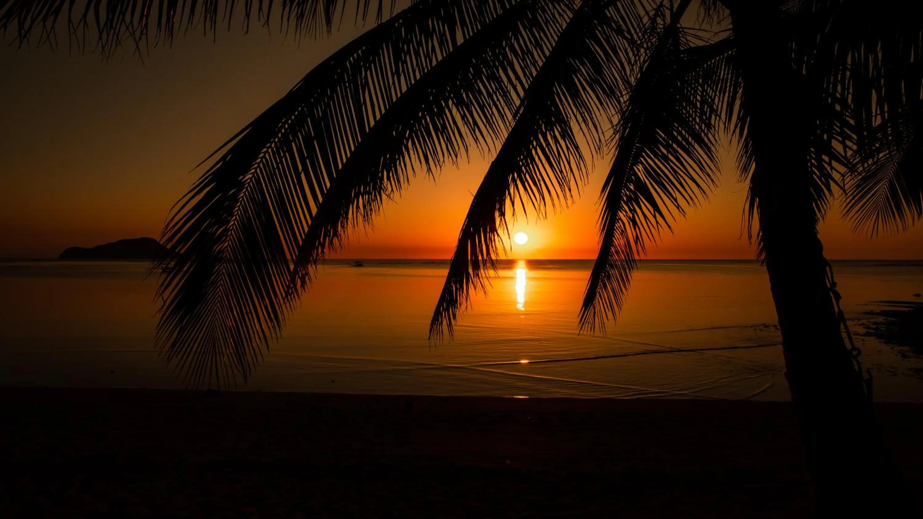 Natural landscape in The Beach House Ocam Ocam