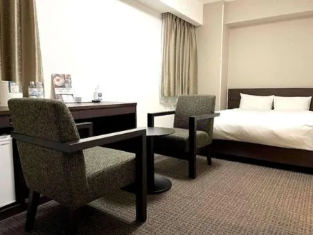 Photo of the whole room, Bed in HOTEL GLAN Y's KUMAGAYAEKIMAE premier