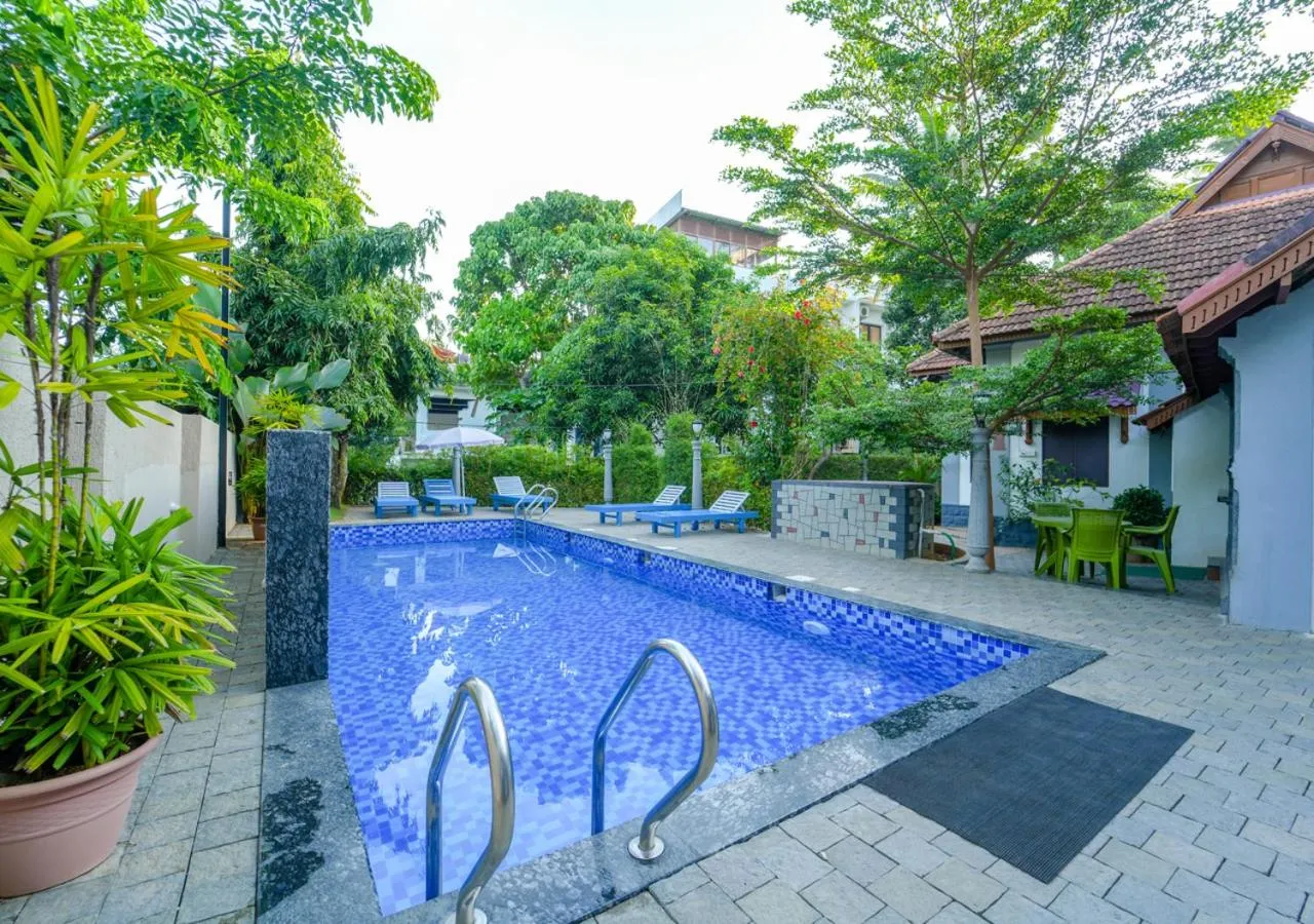 Property building in Pop Tavern Private Pool Villa Kovalam by VOYE HOMES