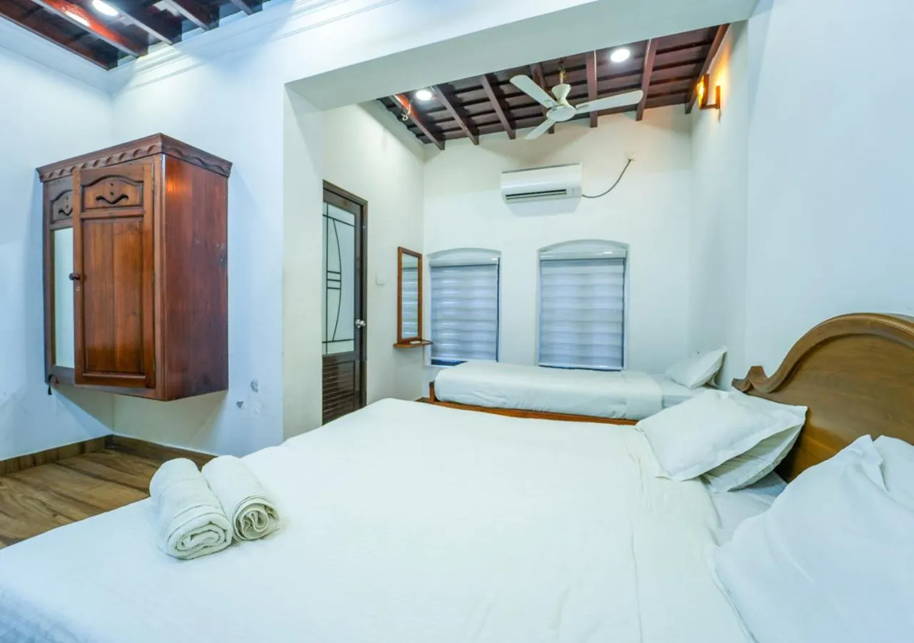 Photo of the whole room, Bed in Pop Tavern Private Pool Villa Kovalam by VOYE HOMES