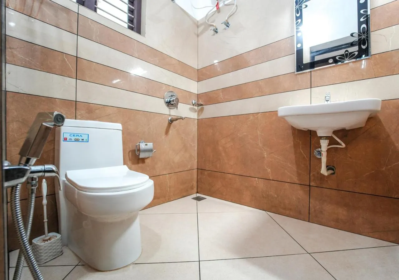 Shower in Pop Tavern Private Pool Villa Kovalam by VOYE HOMES