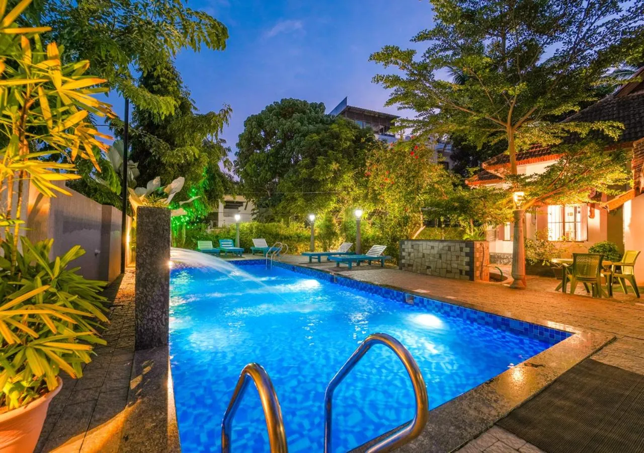 Swimming pool in Pop Tavern Private Pool Villa Kovalam by VOYE HOMES