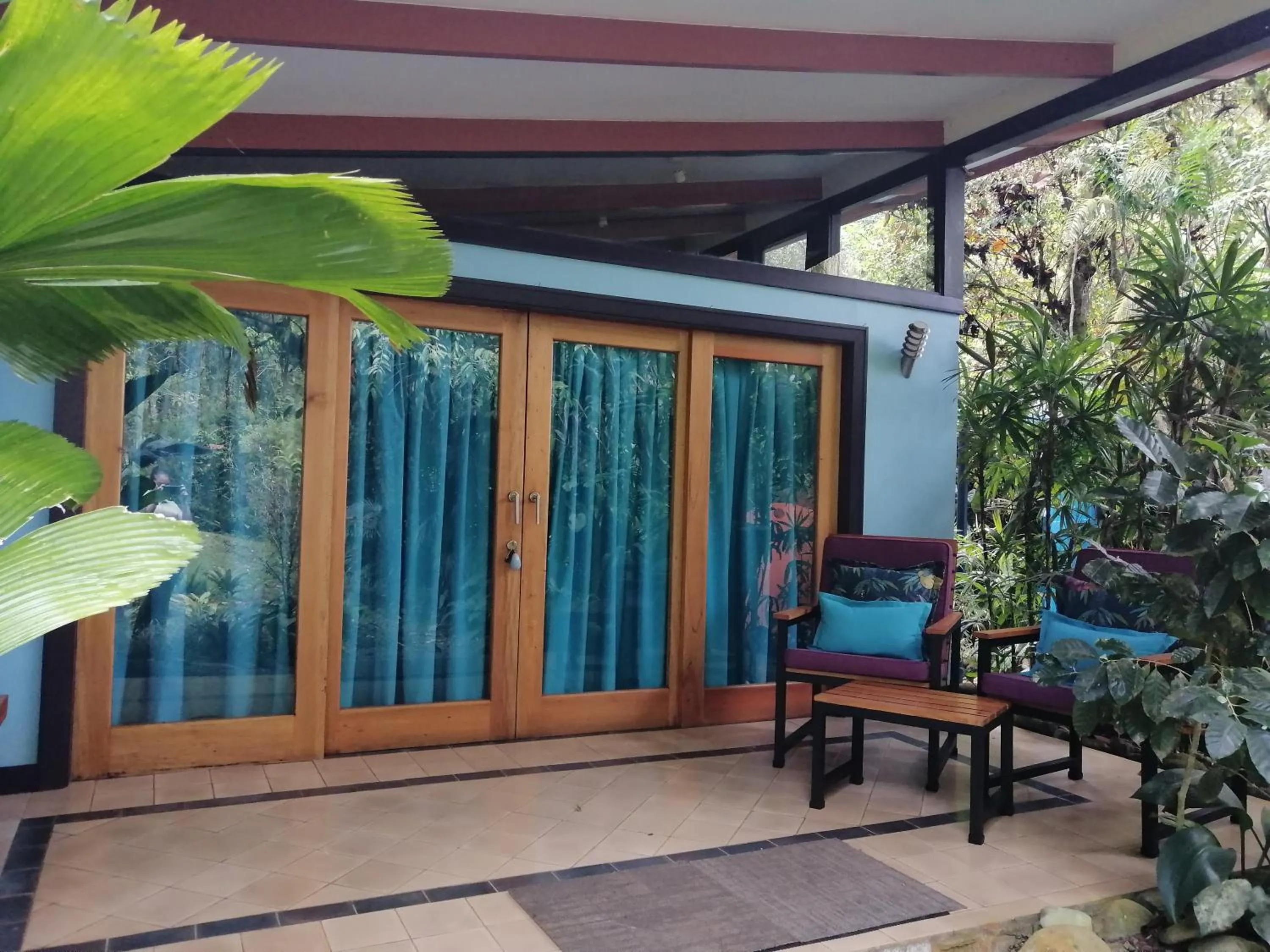 Patio in Chirripo Art Hotel