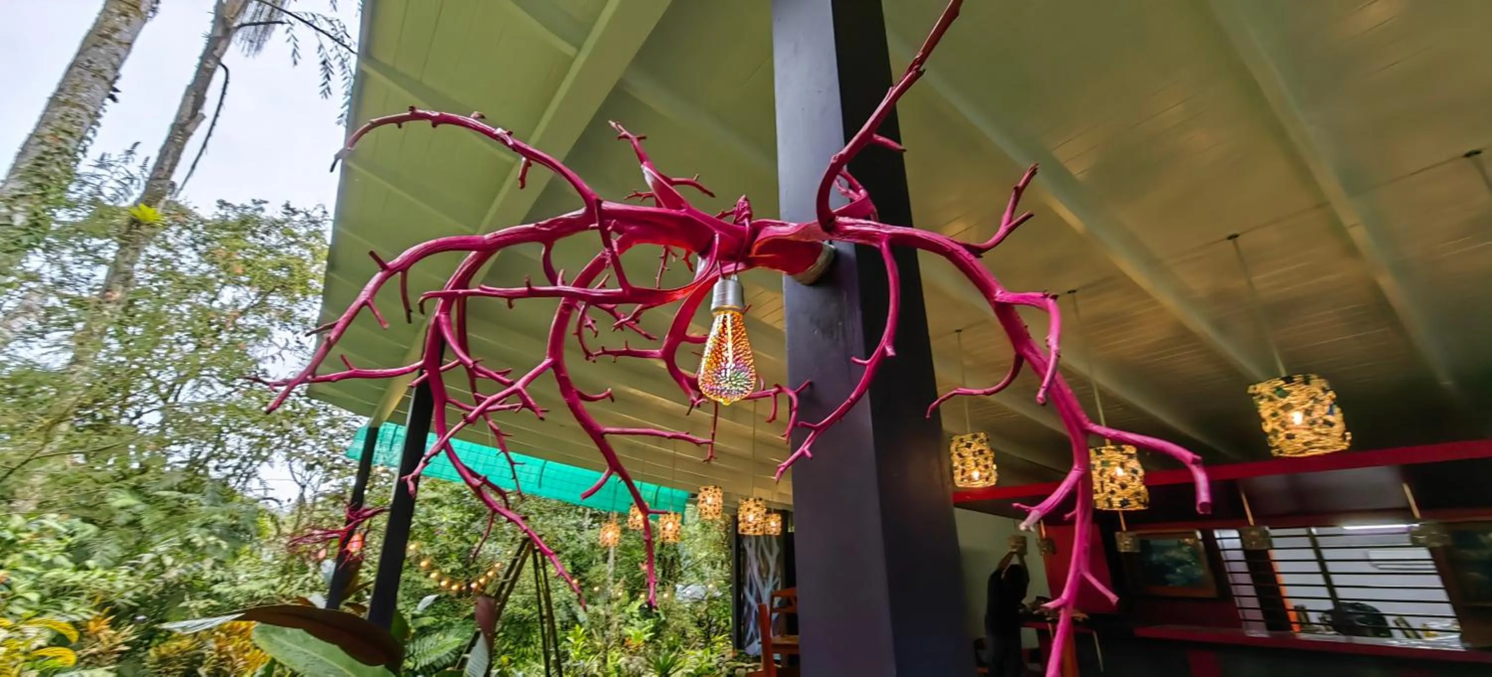 Decorative detail in Chirripo Art Hotel