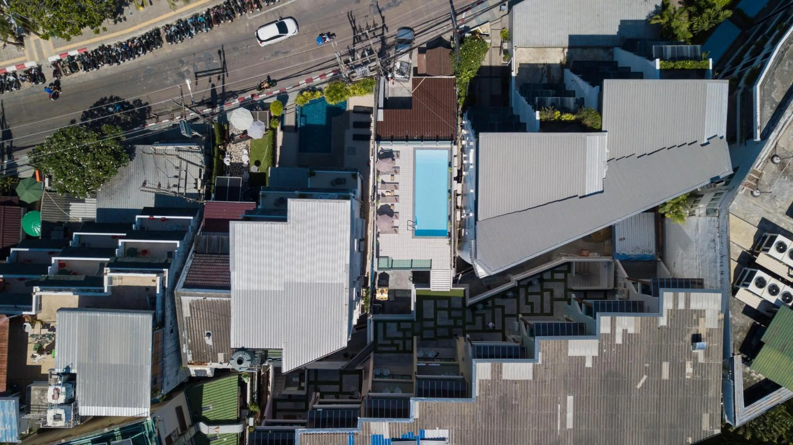 Bird's eye view in Destination Patong