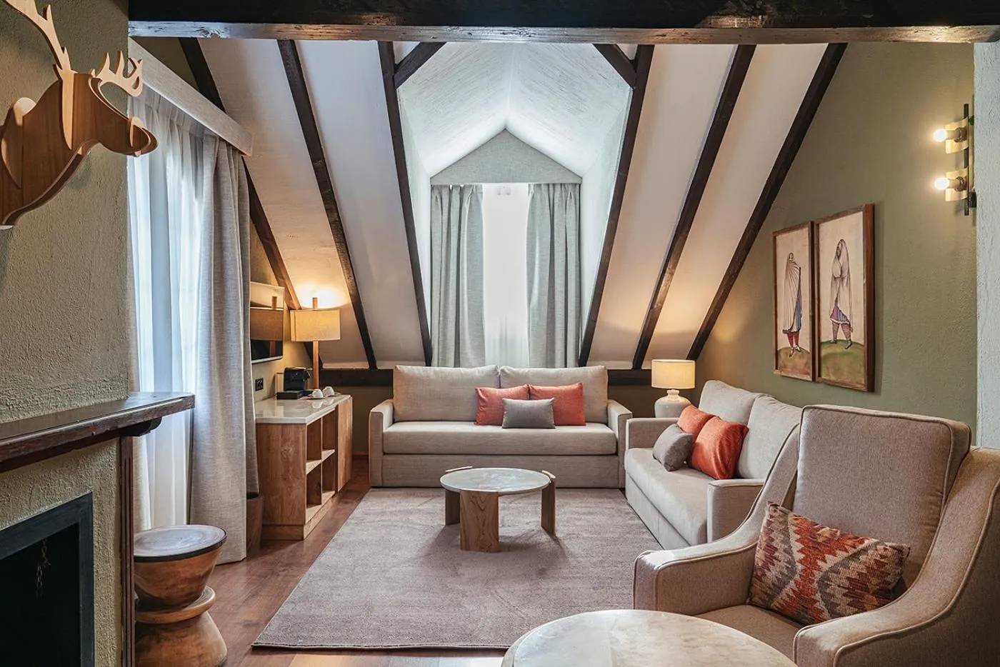 Living room in Vincci Selección Rumaykiyya